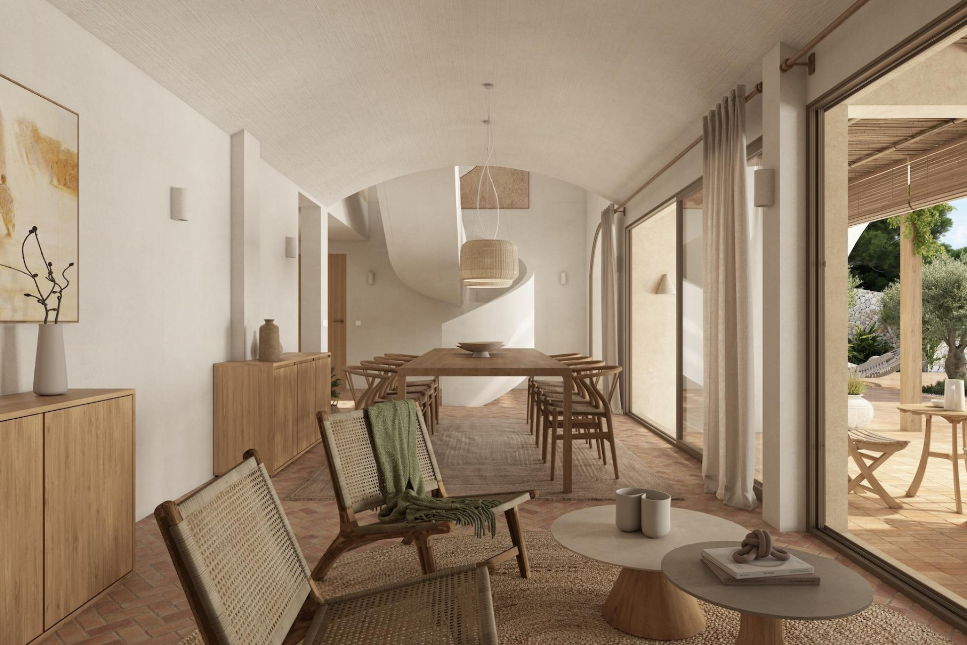 Новое здание - Villa -
Benissa - La Fustera