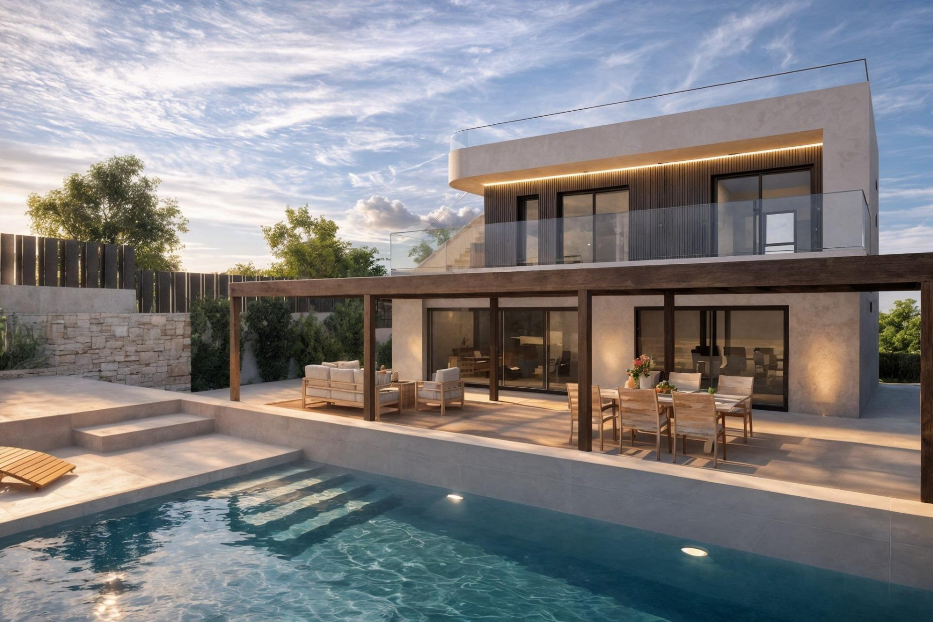 Новое здание - Villa -
Cabo de Palos - Cala Flores
