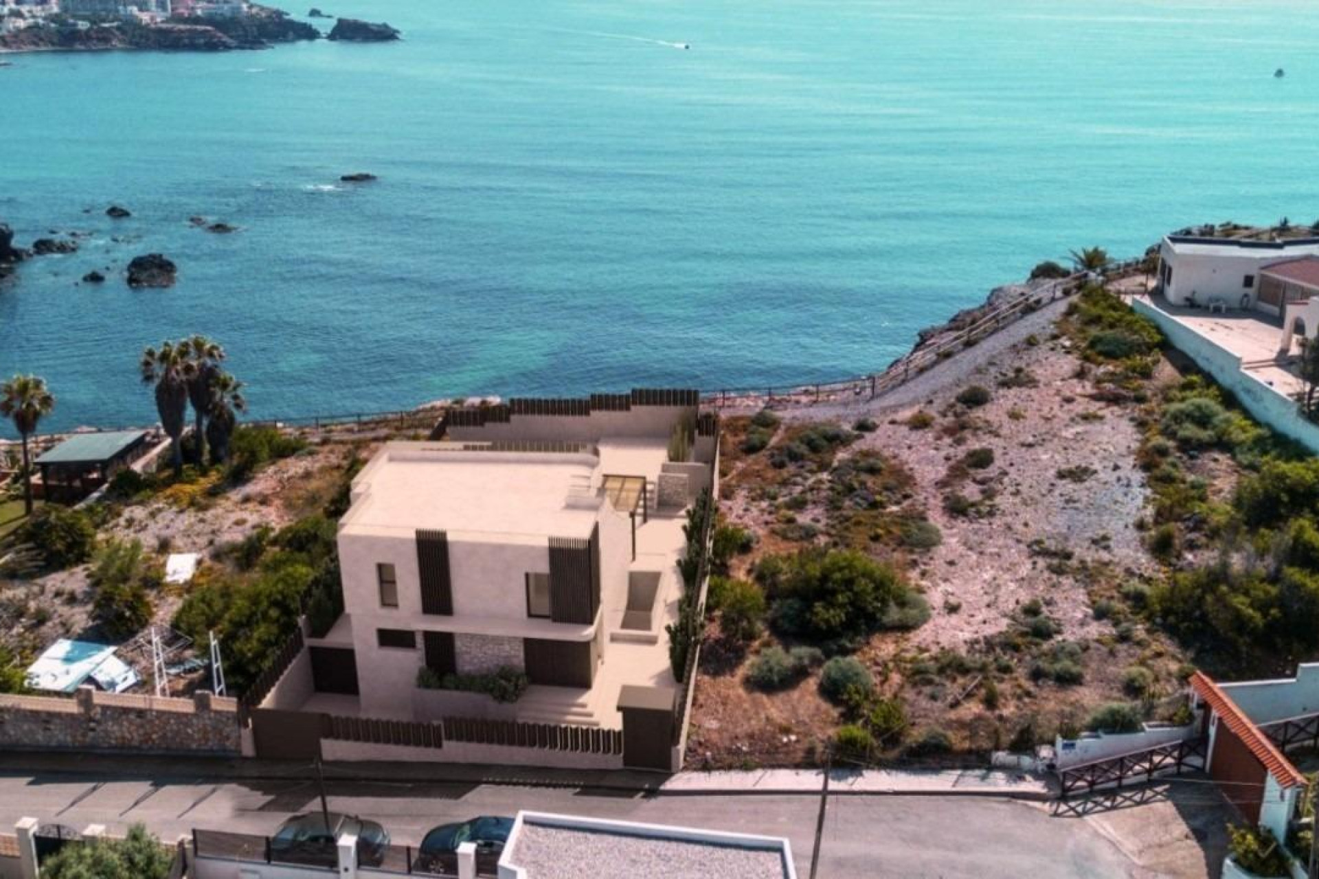 Новое здание - Villa -
Cabo de Palos - Cala Flores
