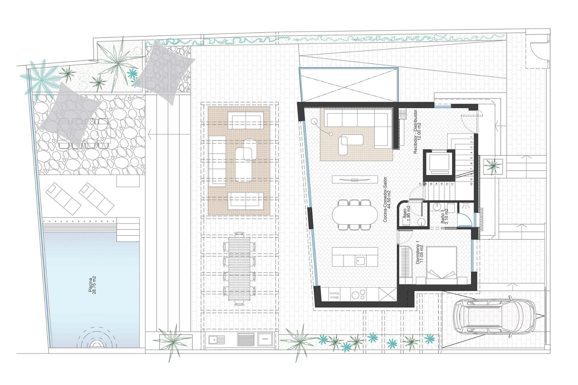Новое здание - Villa -
Cabo de Palos - Cala Flores