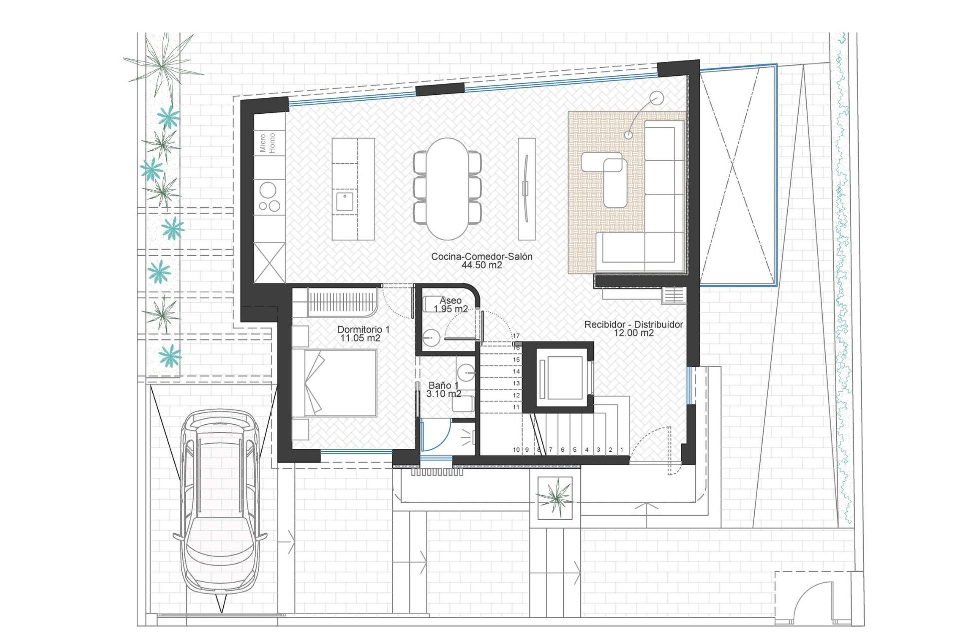 Новое здание - Villa -
Cabo de Palos - Cala Flores