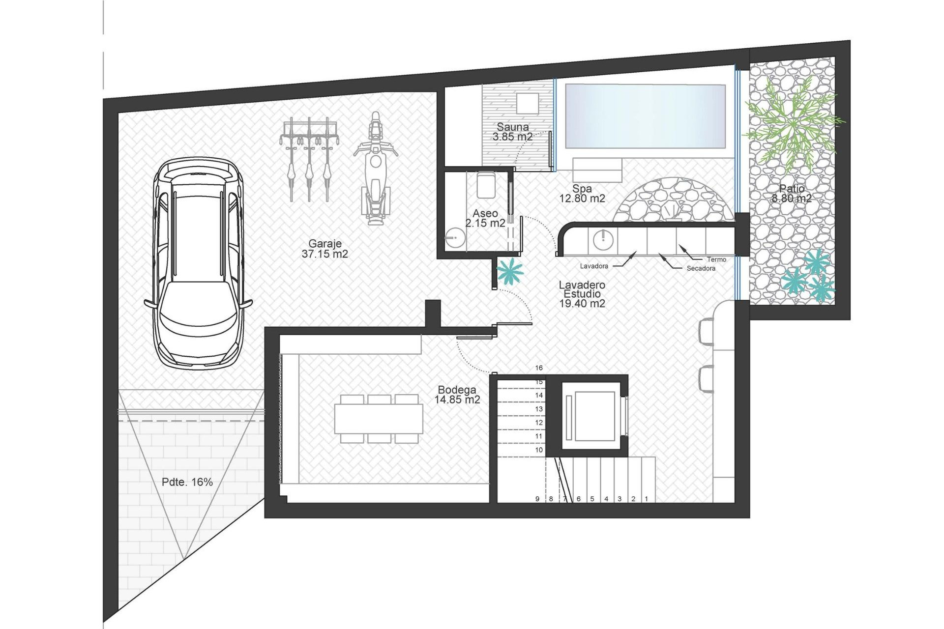 Новое здание - Villa -
Cabo de Palos - Cala Flores