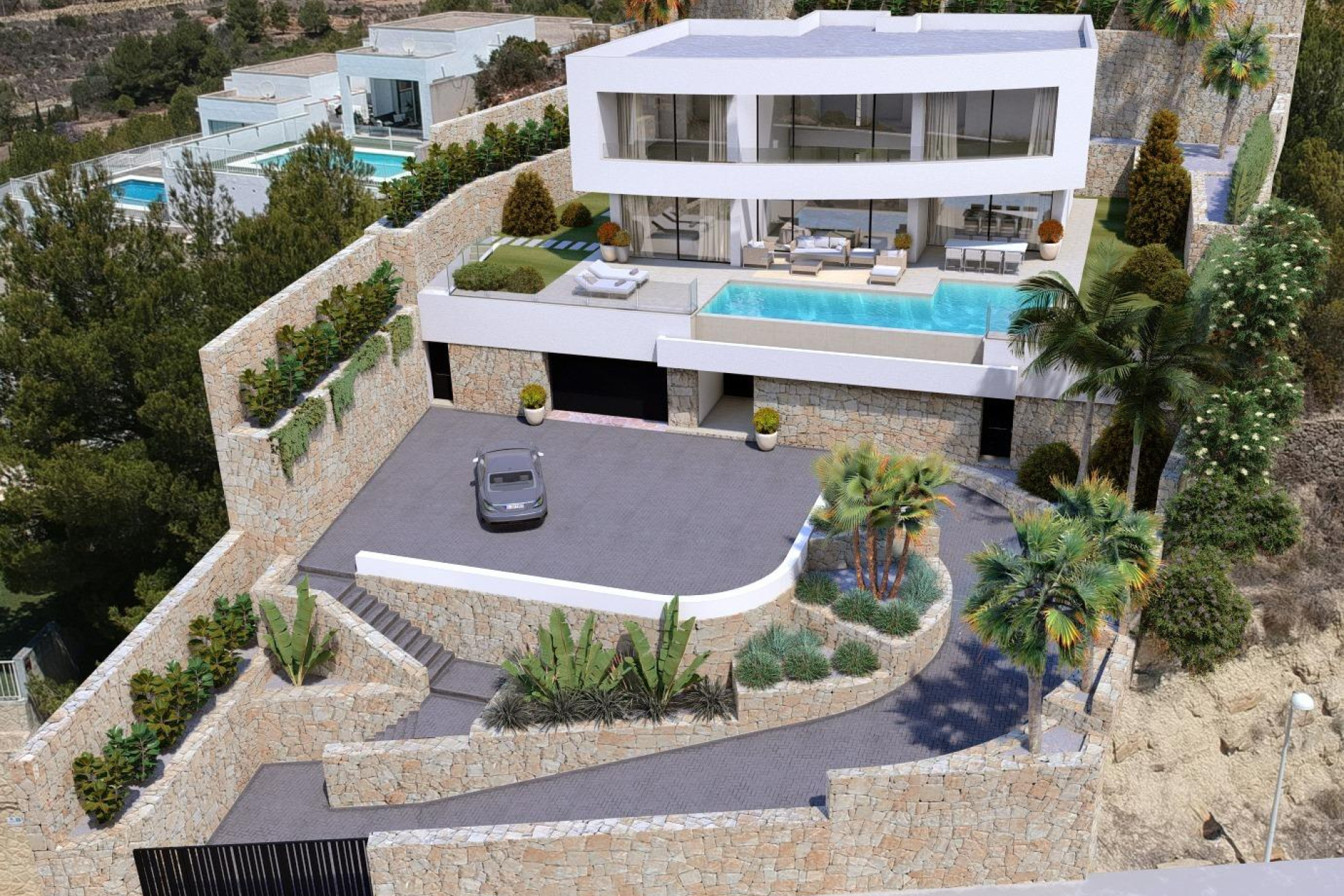 Новое здание - Villa -
Calpe - Empedrola