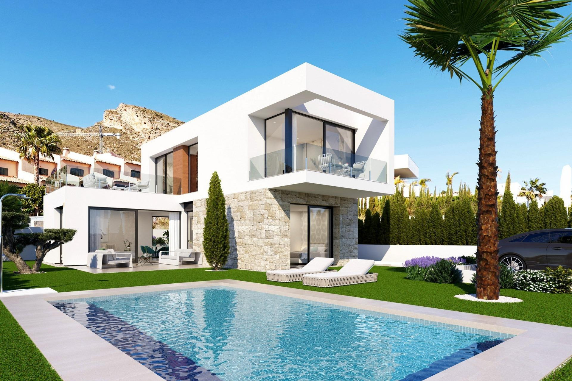 Новое здание - Villa -
Finestrat - Sierra Cortina