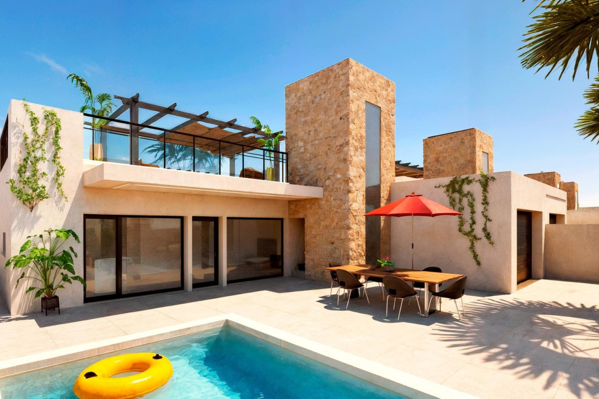 Новое здание - Villa -
Fuente Álamo - La Pinilla