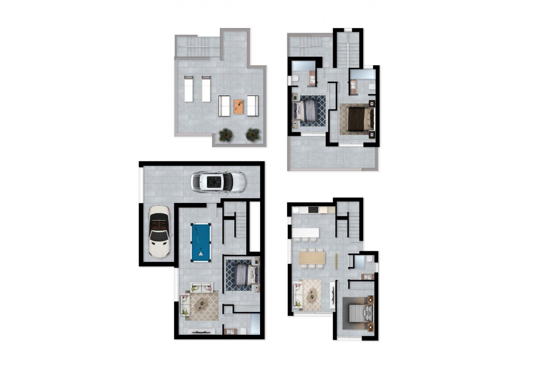 Новое здание - Villa -
La Nucía - Urb. Don Mar
