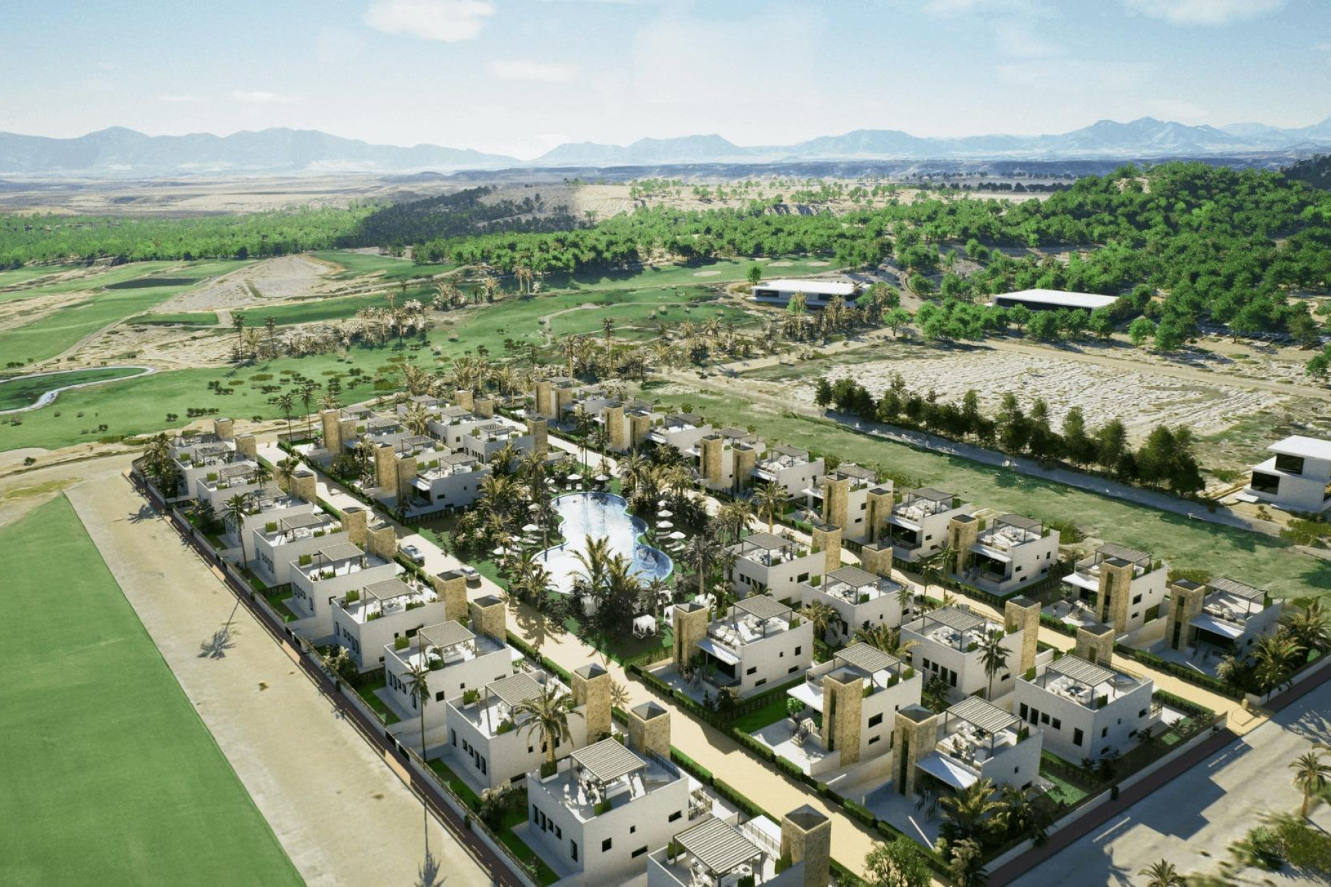 Новое здание - Villa -
Mazarron - Camposol Golf