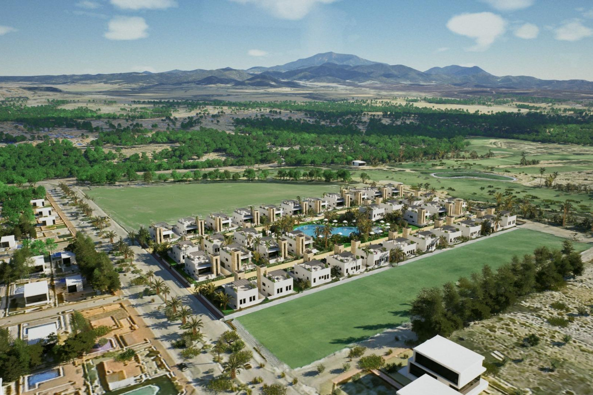 Новое здание - Villa -
Mazarron - Camposol Golf