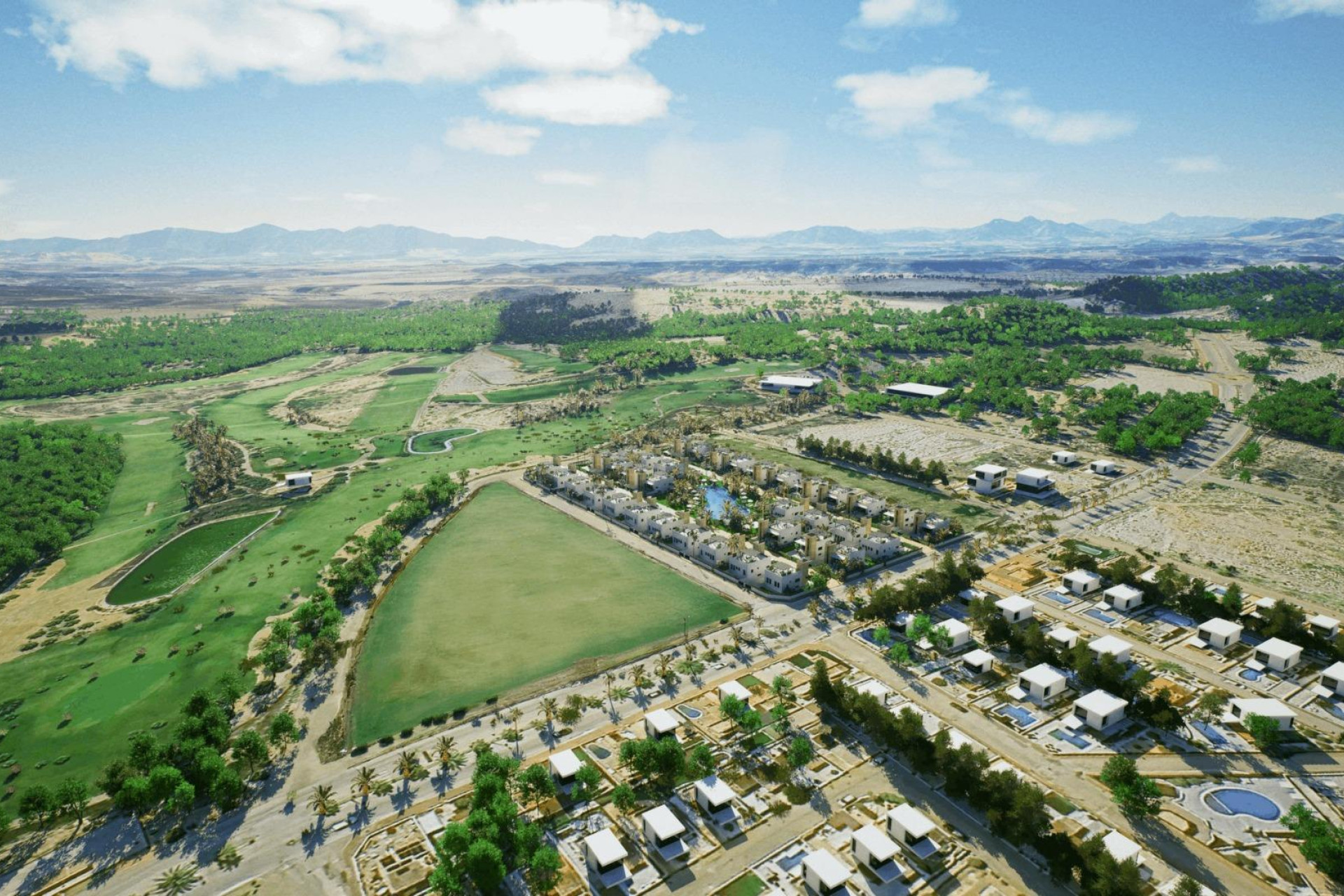 Новое здание - Villa -
Mazarron - Camposol Golf