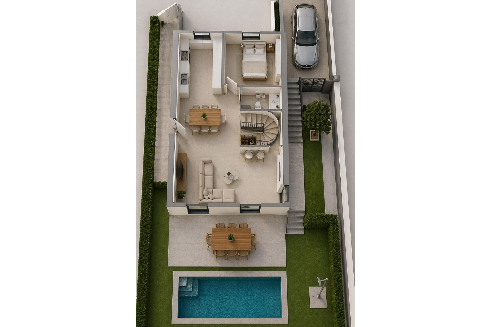 Новое здание - Villa -
Mazarron - Country Club