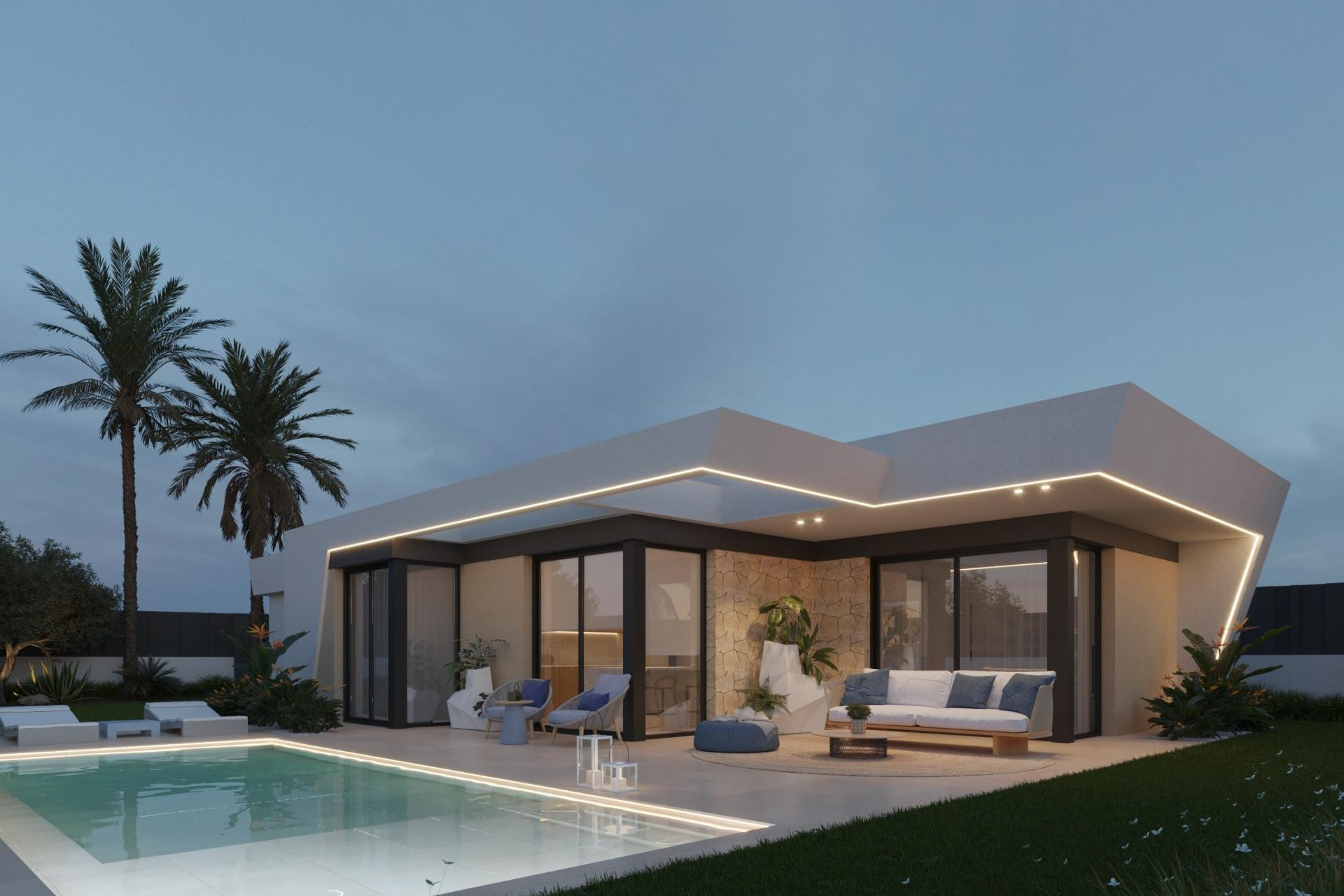 Новое здание - Villa -
Molina De Segura - Urb. La Quinta