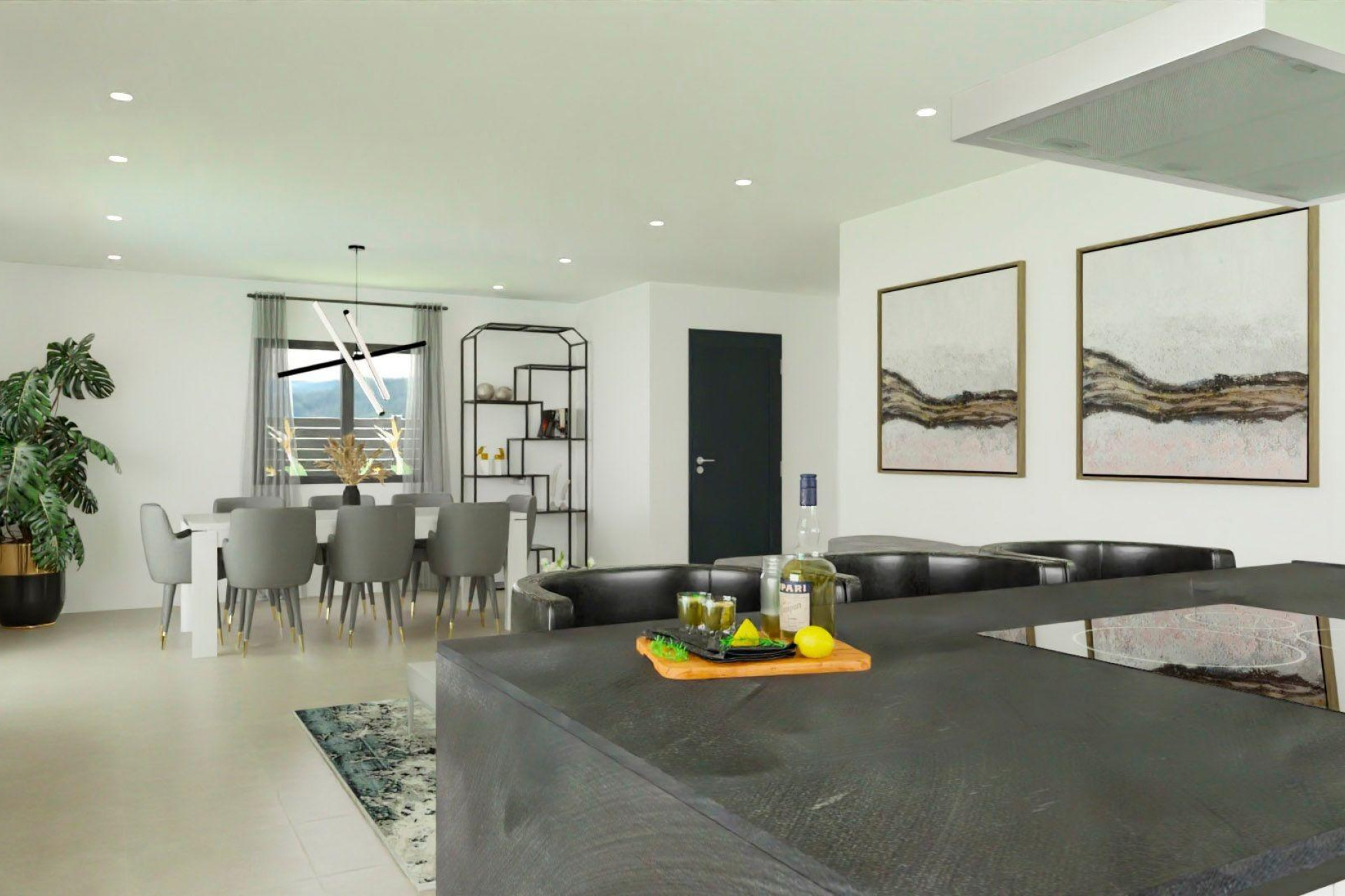 Новое здание - Villa -
Monforte del Cid - La Capitana