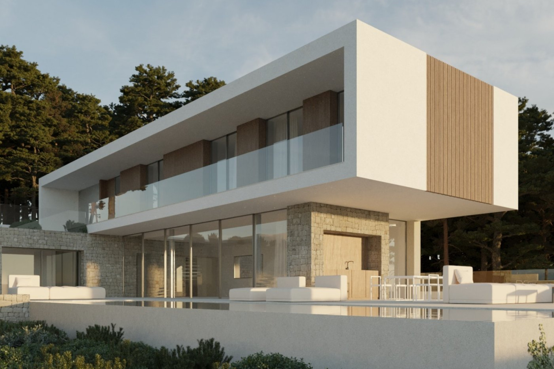 Новое здание - Villa -
Moraira_Teulada - La Sabatera