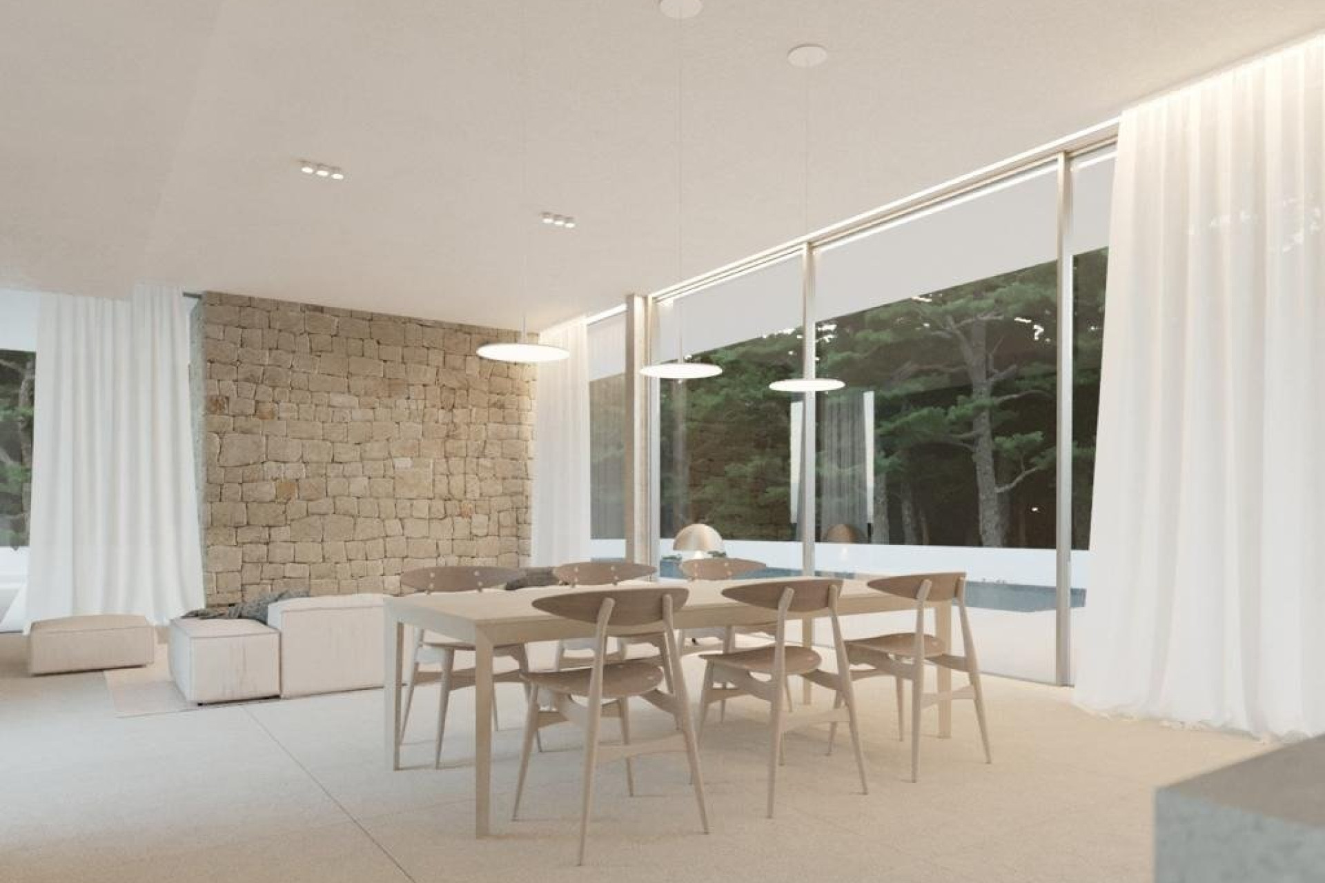 Новое здание - Villa -
Moraira_Teulada - La Sabatera