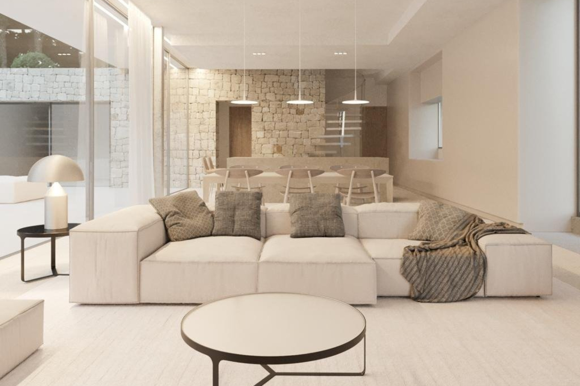 Новое здание - Villa -
Moraira_Teulada - La Sabatera