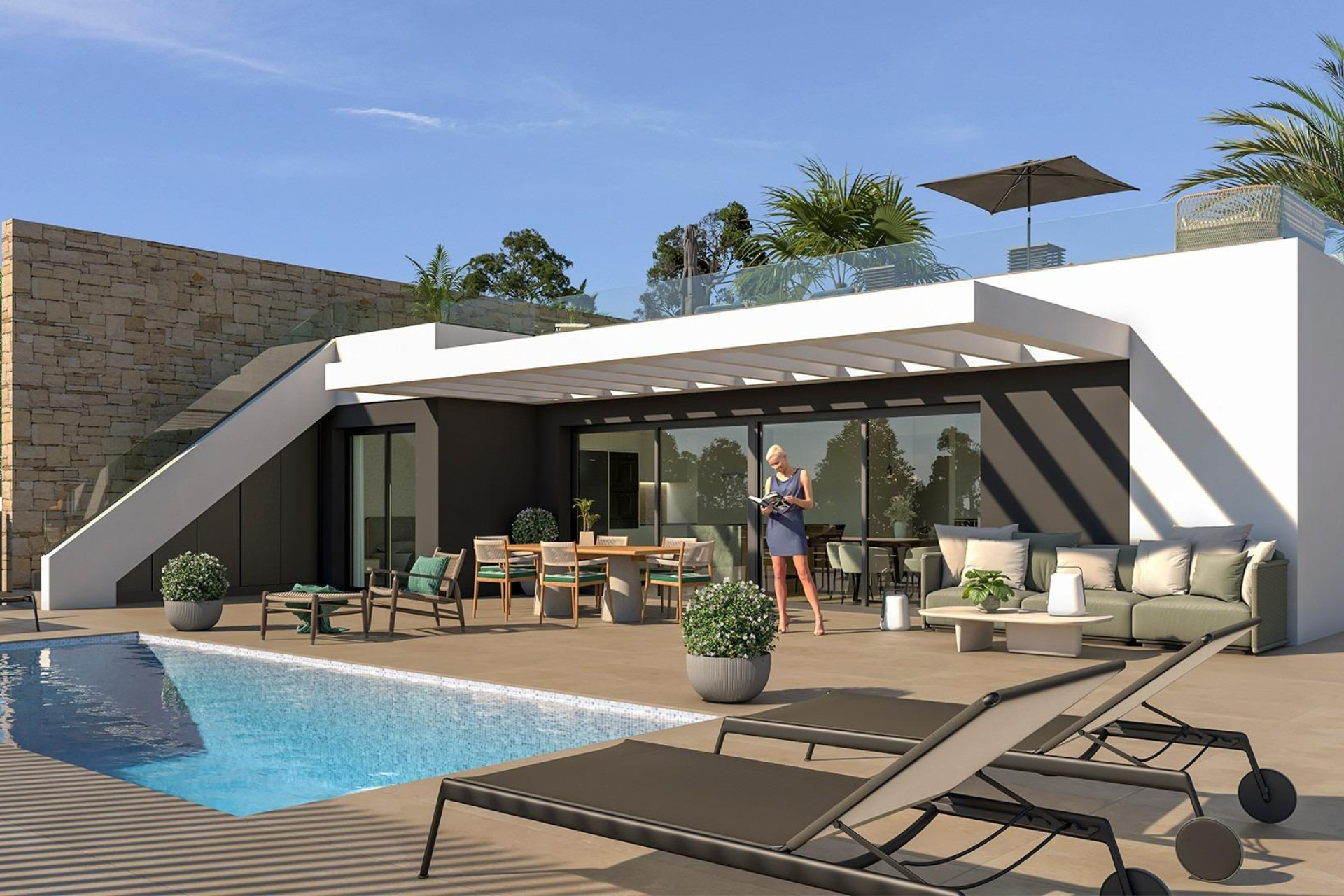 Новое здание - Villa -
Mutxamel - Cotoveta