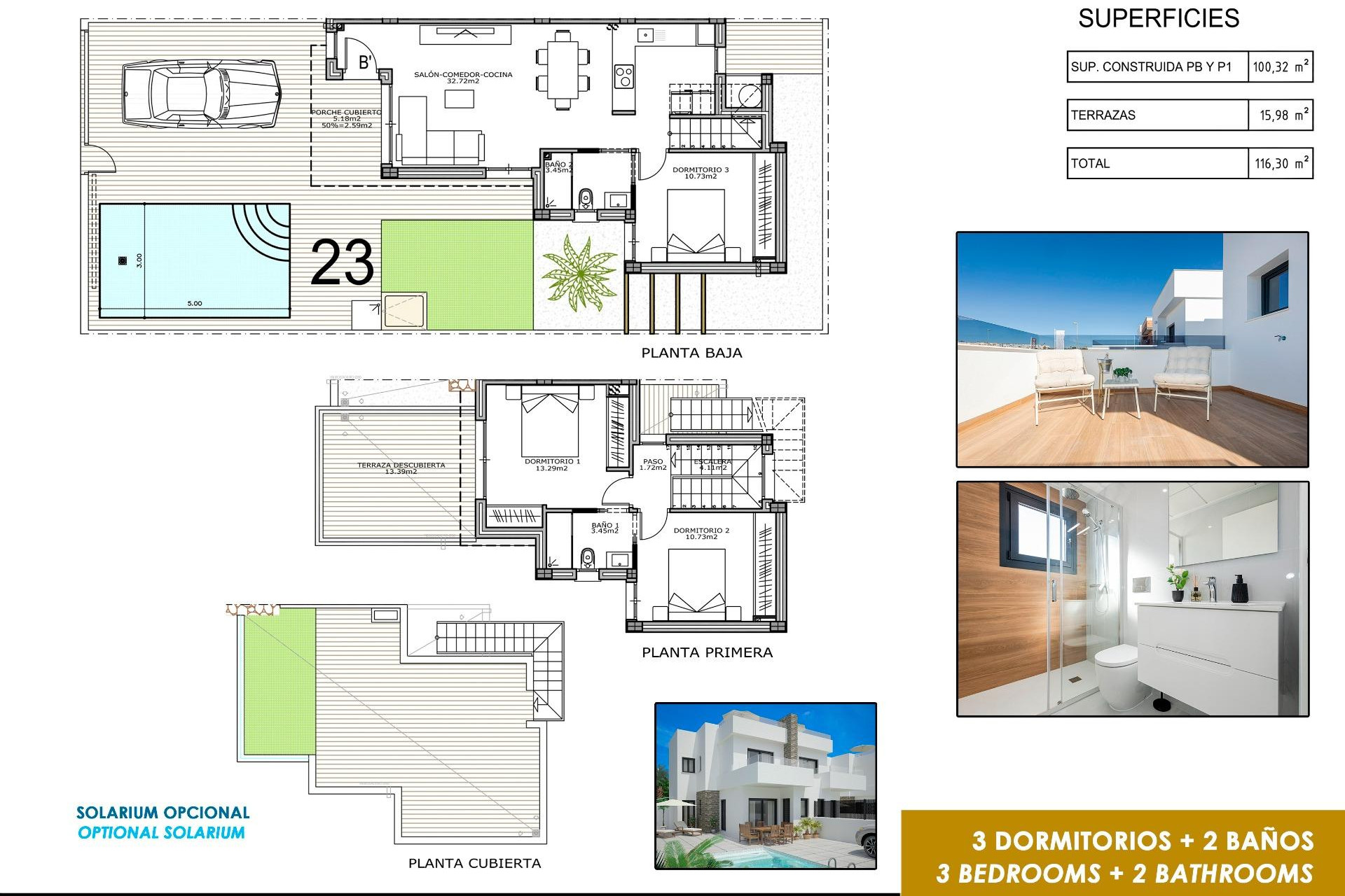 Новое здание - Villa -
Orihuela - Vistabella Golf