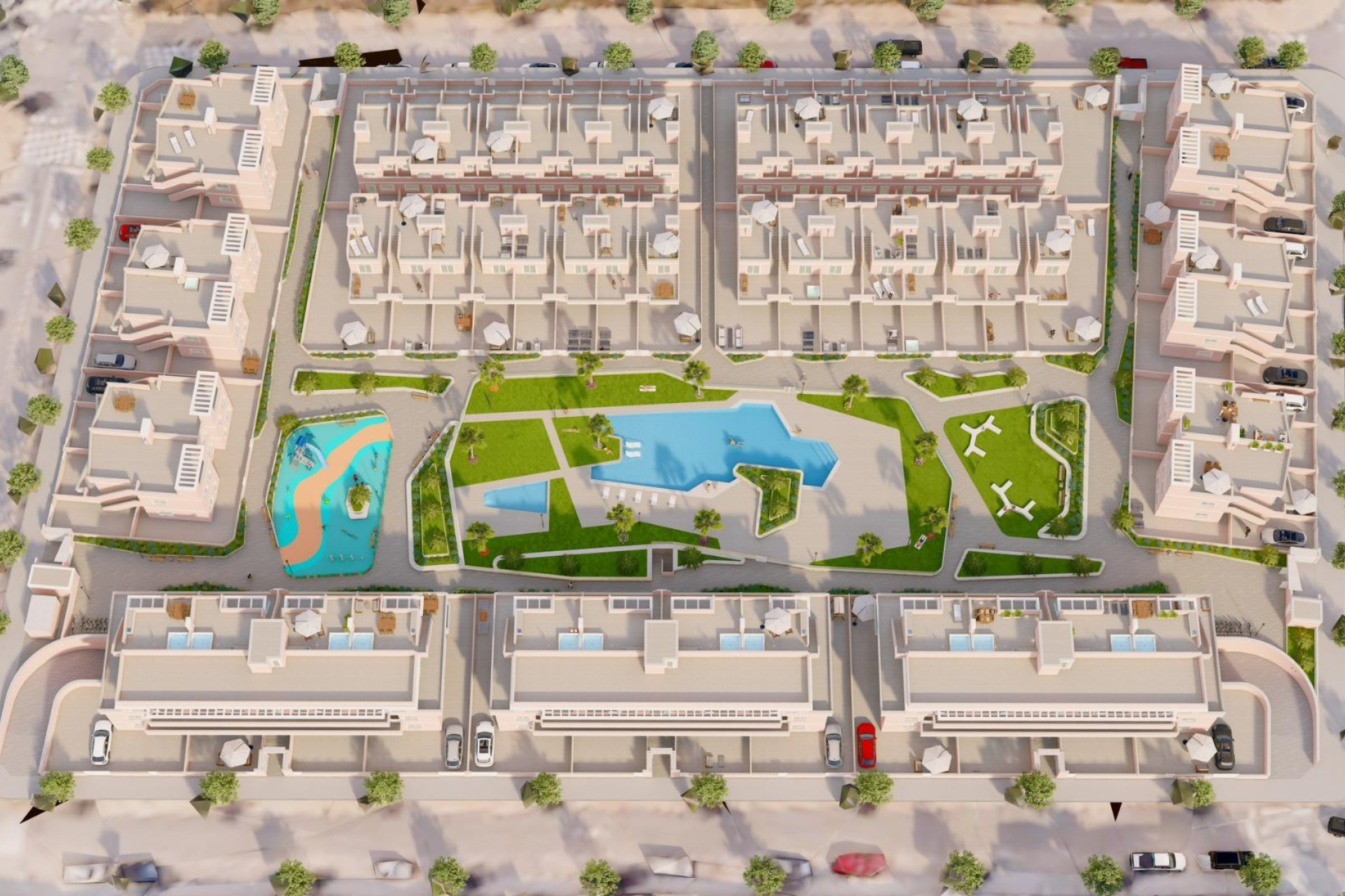 Новое здание - Villa -
Pilar de la Horadada - Lo Monte