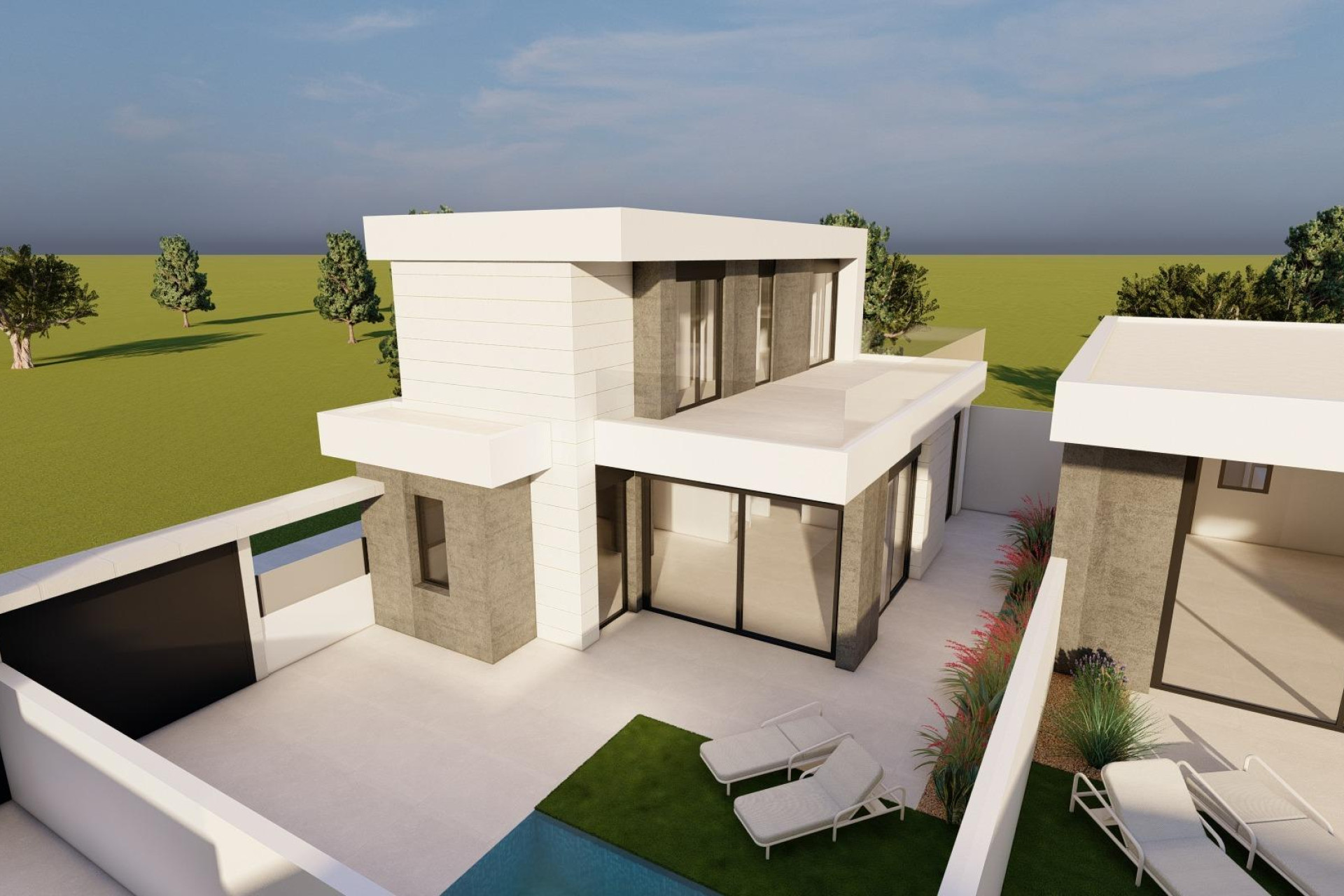Новое здание - Villa -
Pilar de la Horadada - pueblo