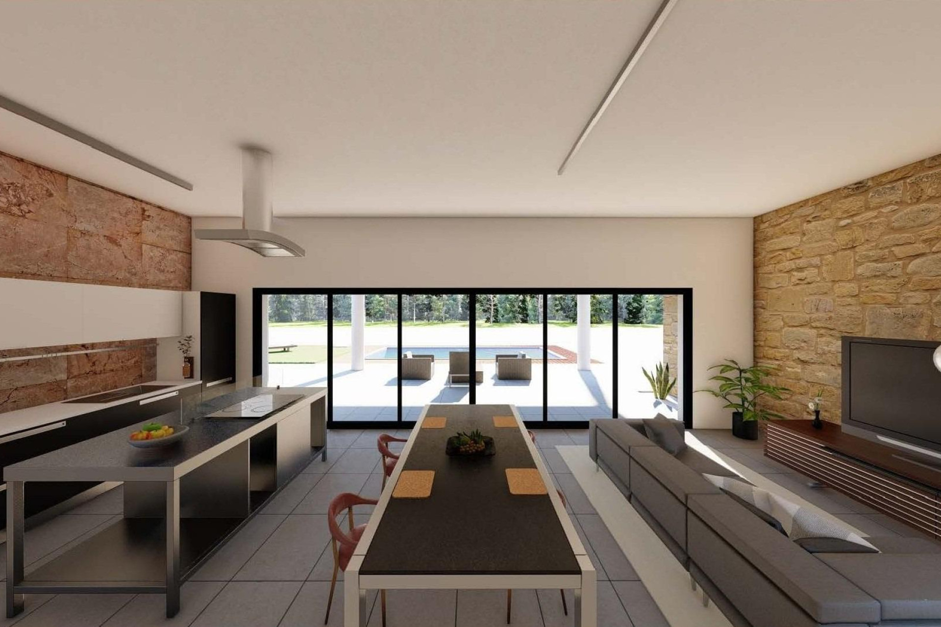 Новое здание - Villa -
Pinoso - Campo