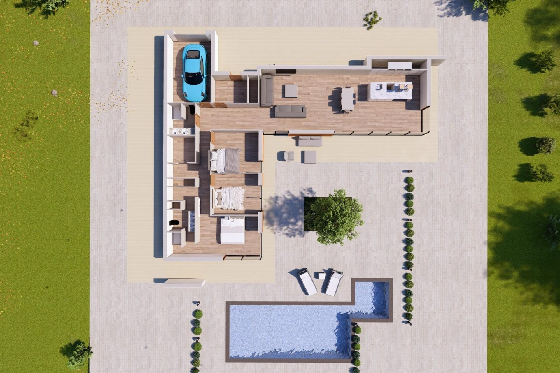 Новое здание - Villa -
Pinoso - Casas Pastor