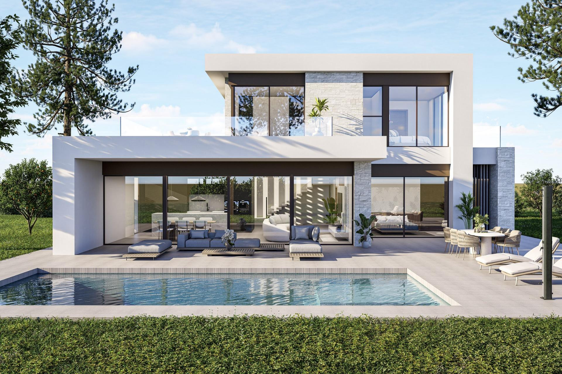 Новое здание - Villa -
Pinoso - Lel