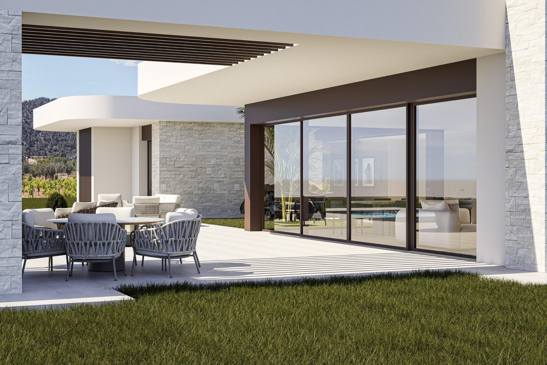 Новое здание - Villa -
Pinoso - Lel