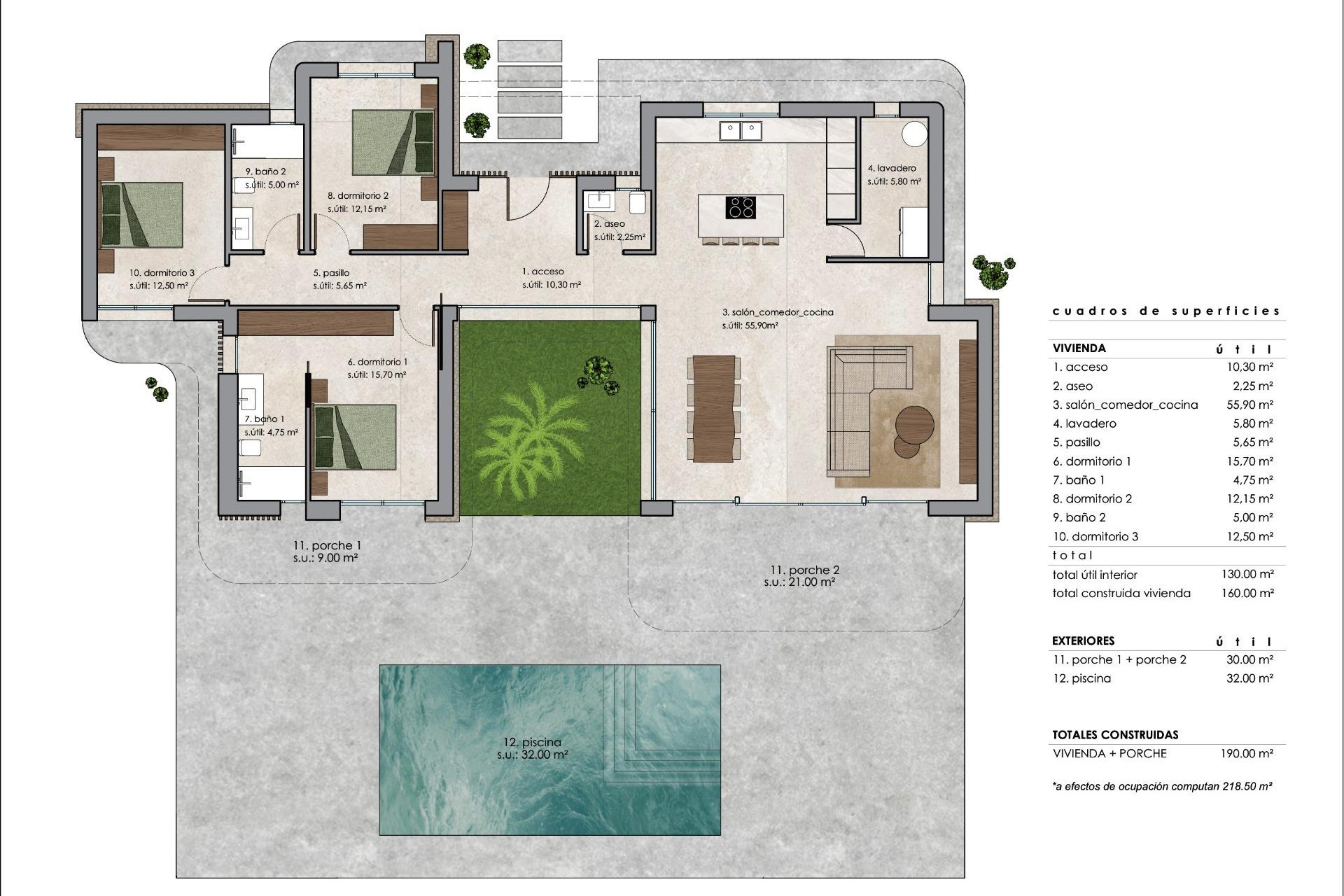 Новое здание - Villa -
Pinoso - Lel