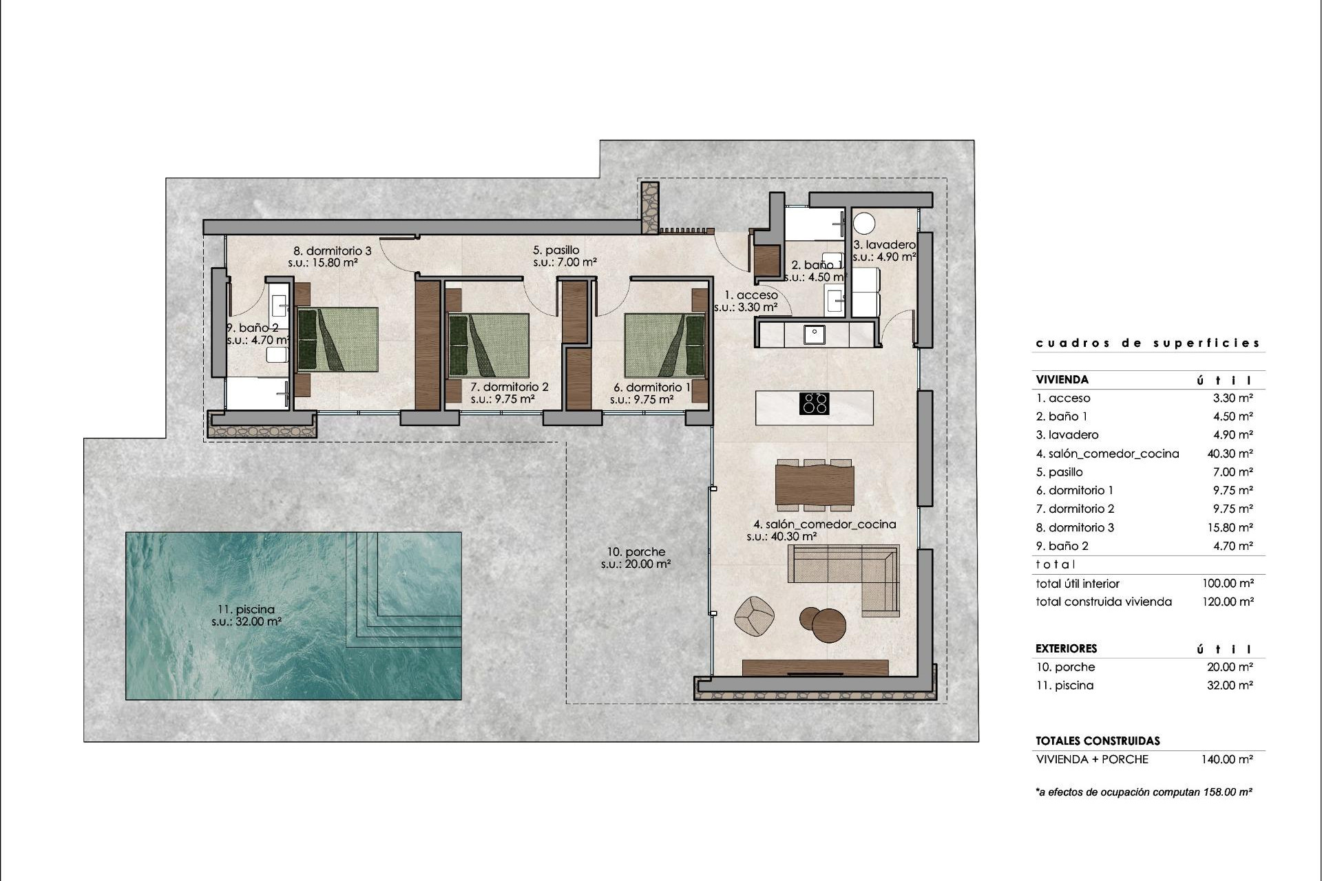 Новое здание - Villa -
Pinoso - Lel