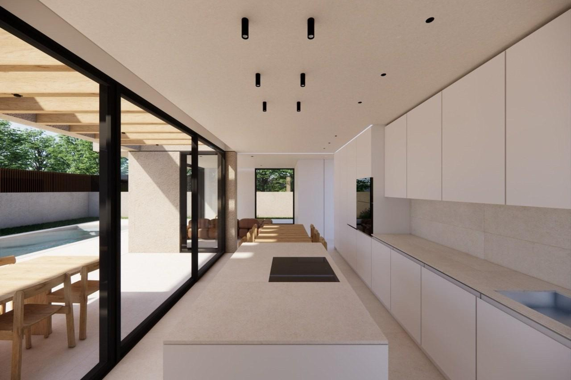 Новое здание - Villa -
Polop - La Alberca