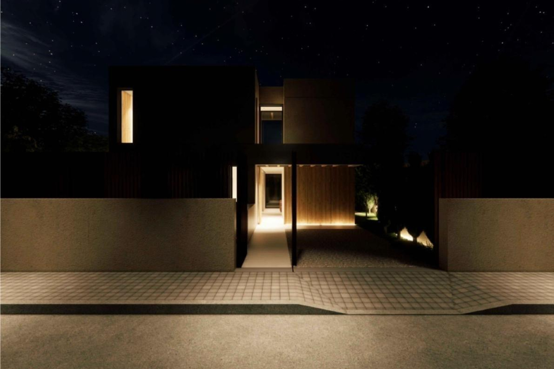 Новое здание - Villa -
Polop - La Alberca