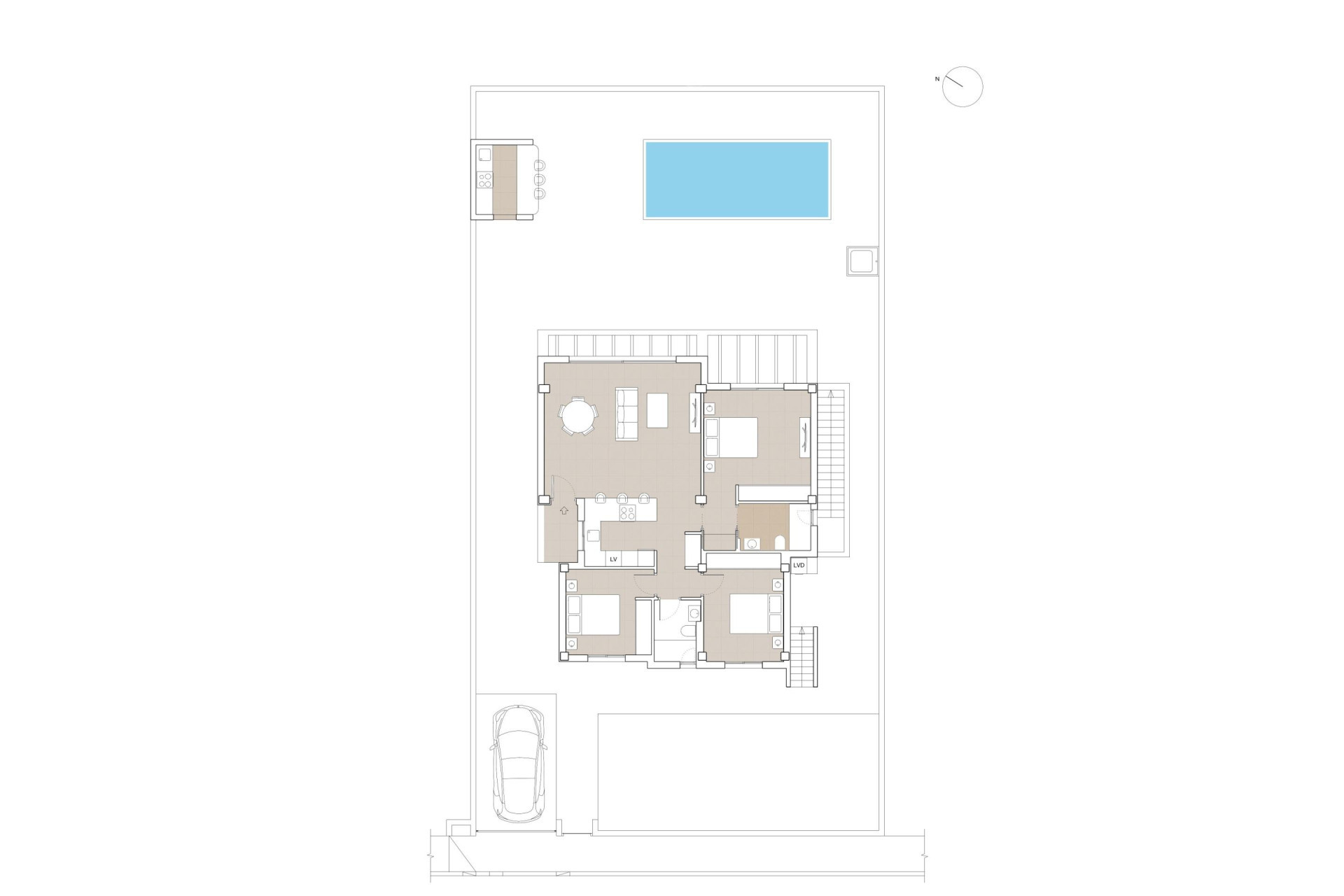 Новое здание - Villa -
Polop - Novapolop