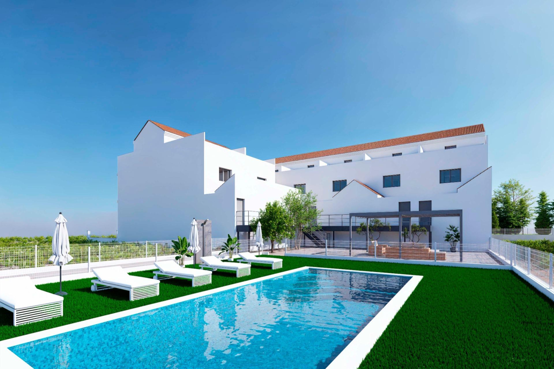 Новое здание - Villa -
Rafal - pueblo