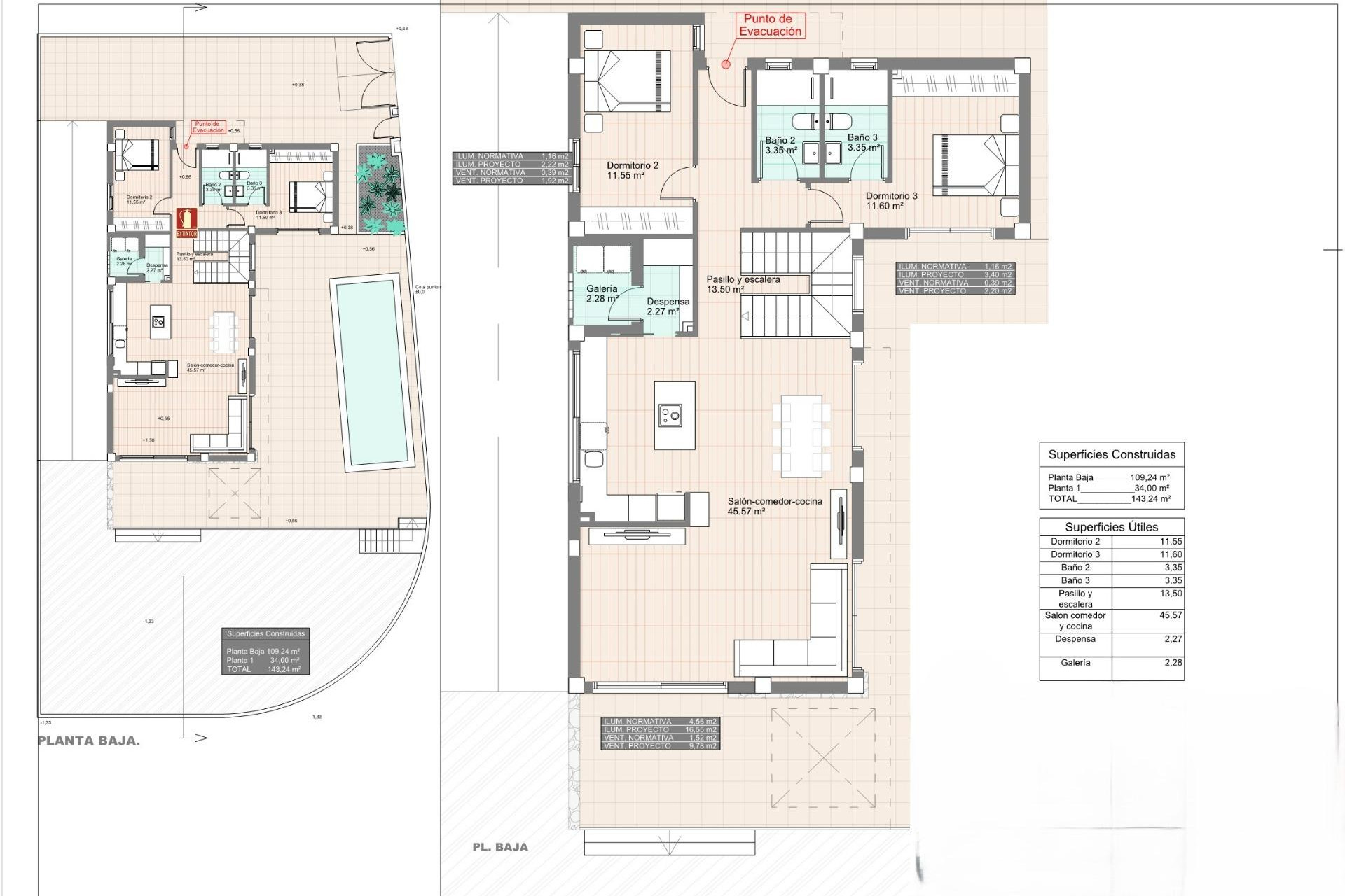 Новое здание - Villa -
San Fulgencio - Urb. La Marina