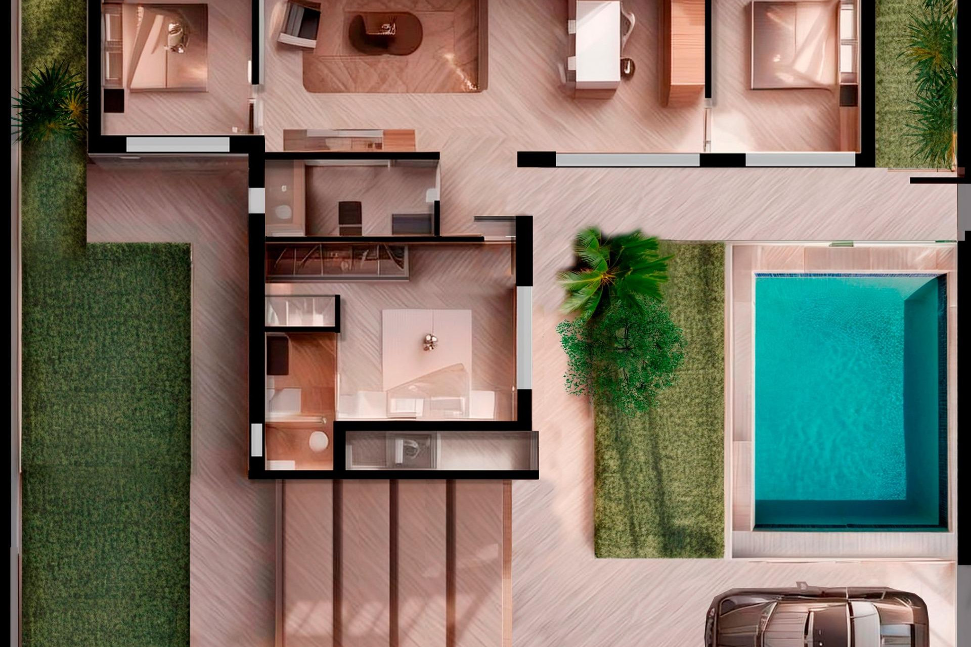 Новое здание - Villa -
Torre Pacheco - Roldán