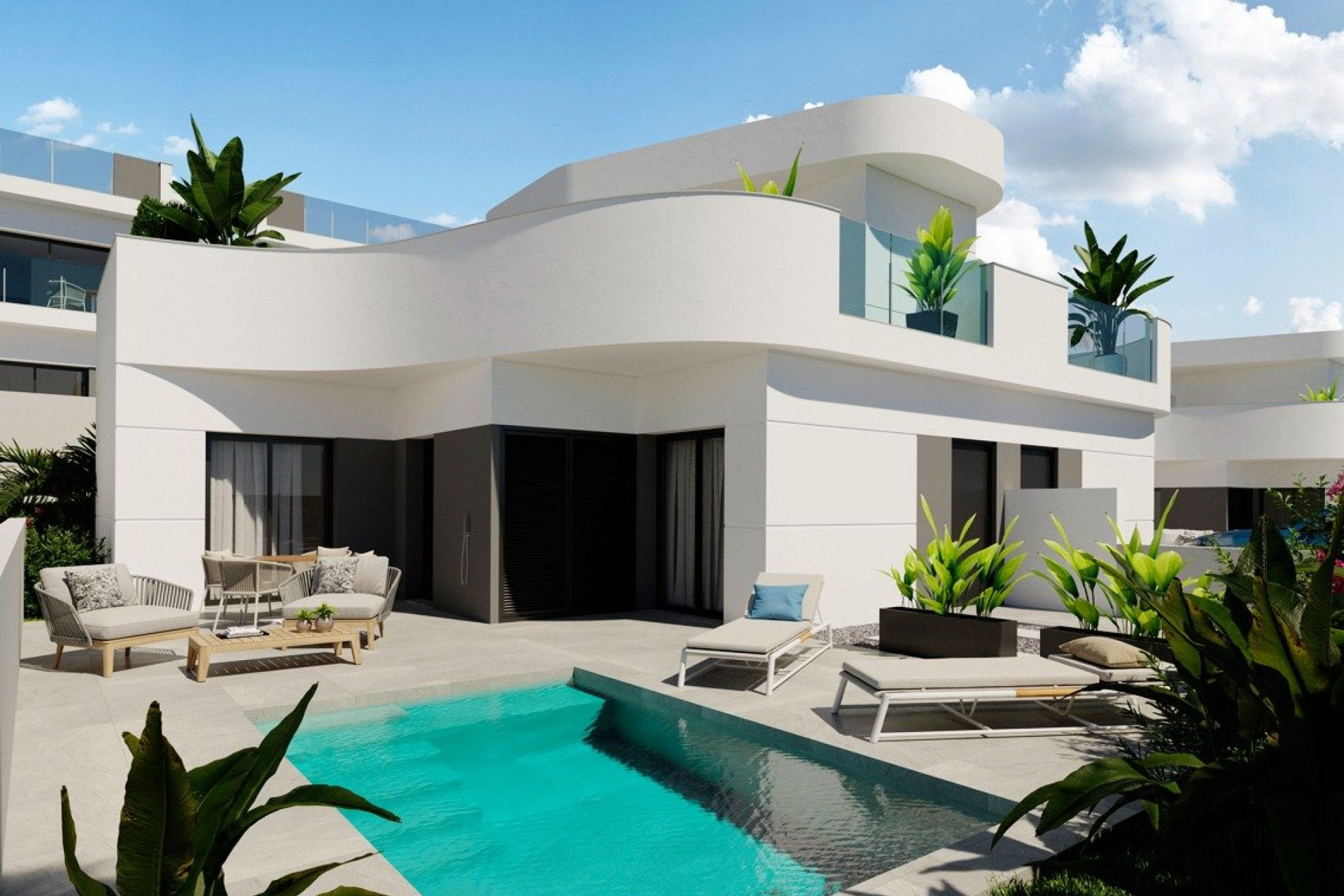 Новое здание - Villa -
Torrevieja - Lago Jardín II