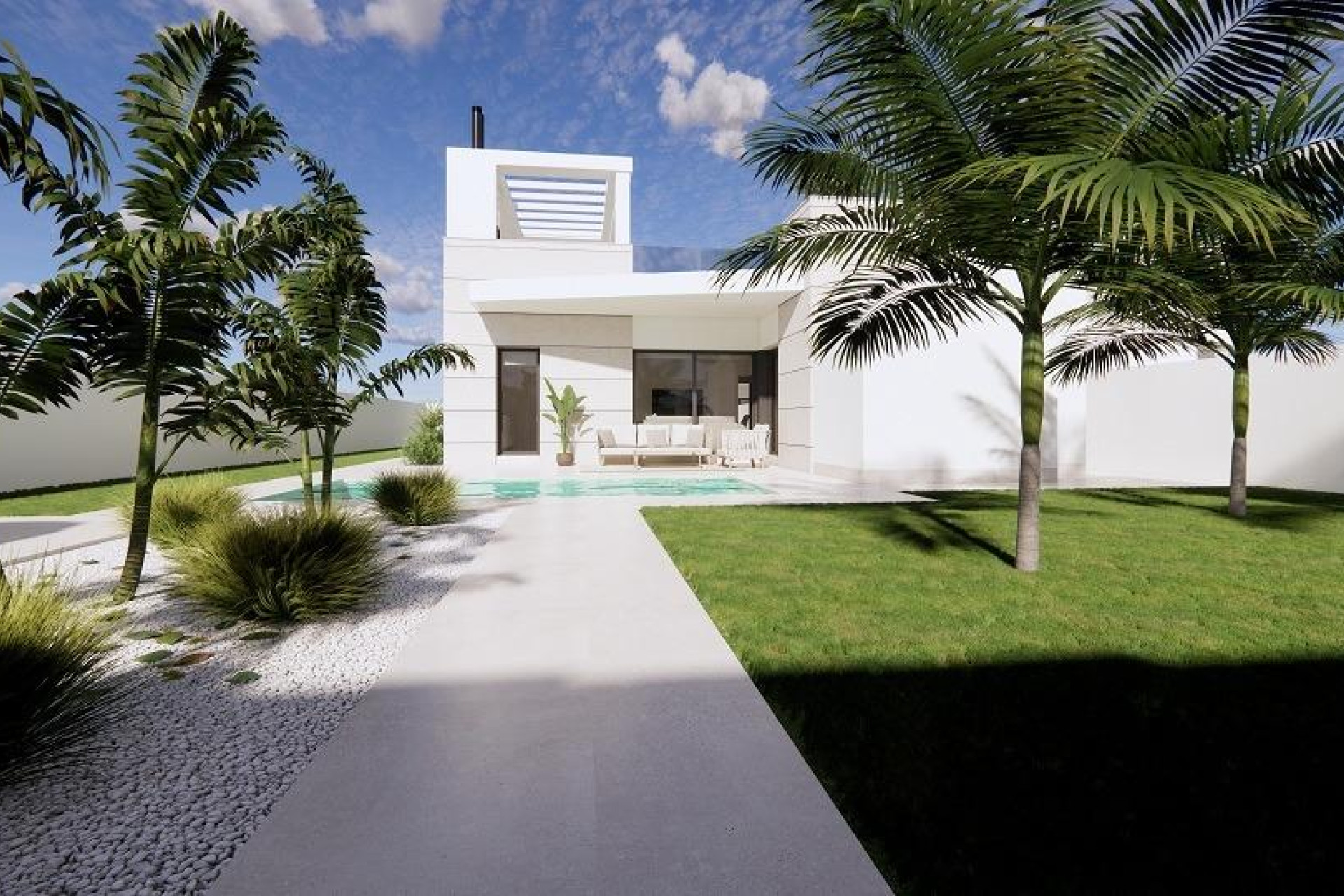 Новое здание - Villa -
Torrevieja - San Luis