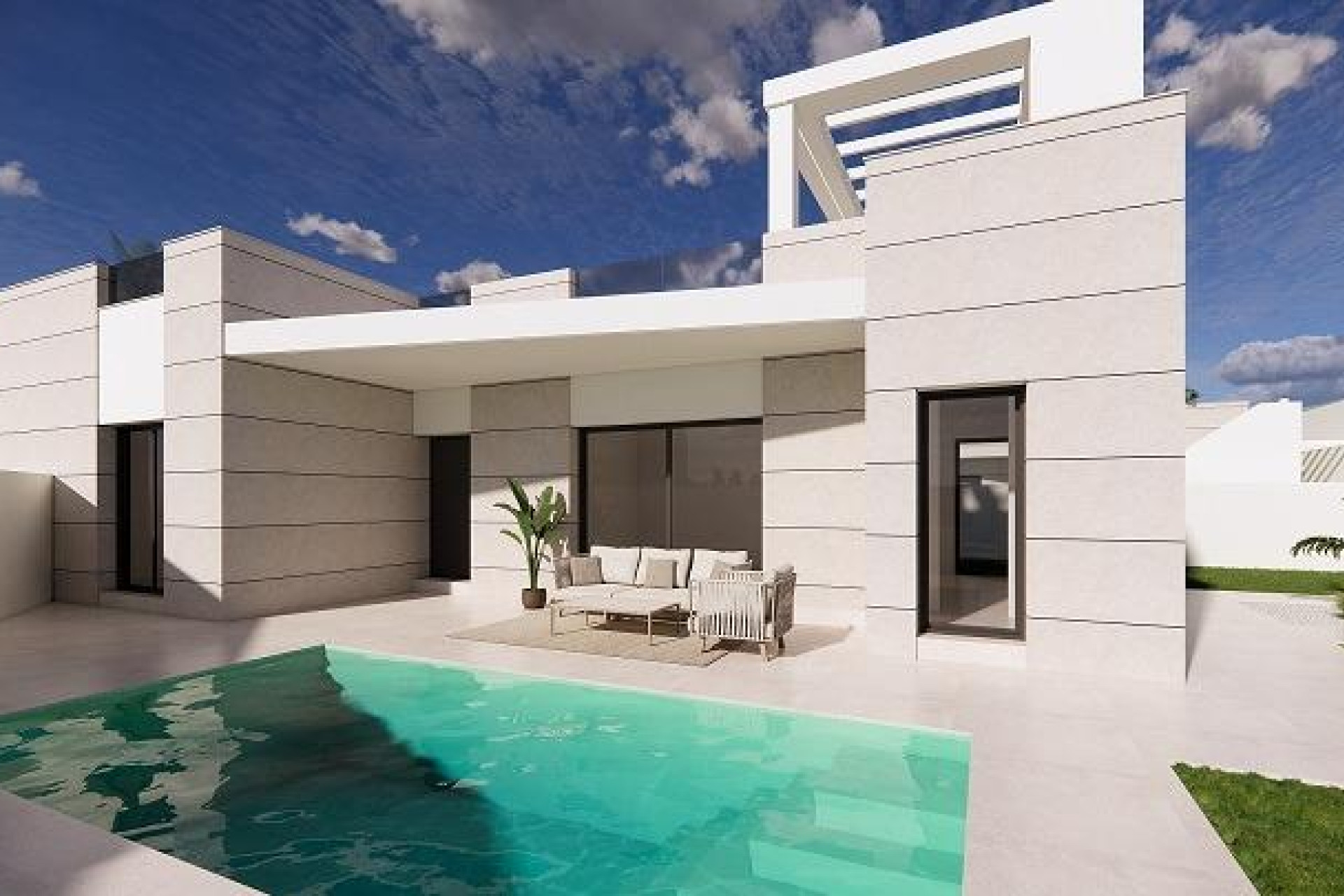 Новое здание - Villa -
Torrevieja - San Luis