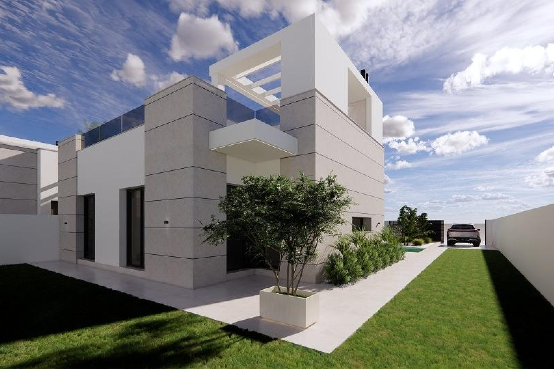 Новое здание - Villa -
Torrevieja - San Luis