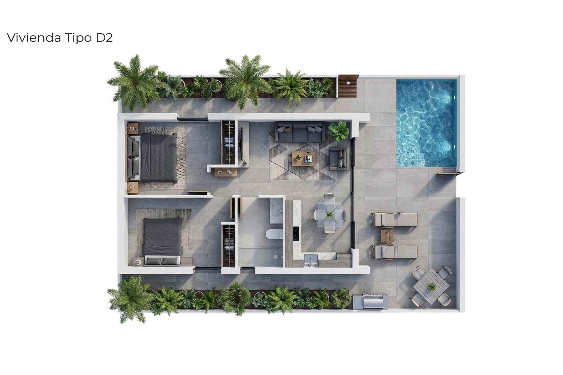 Новое здание - Villa -
Vera - Vera Playa