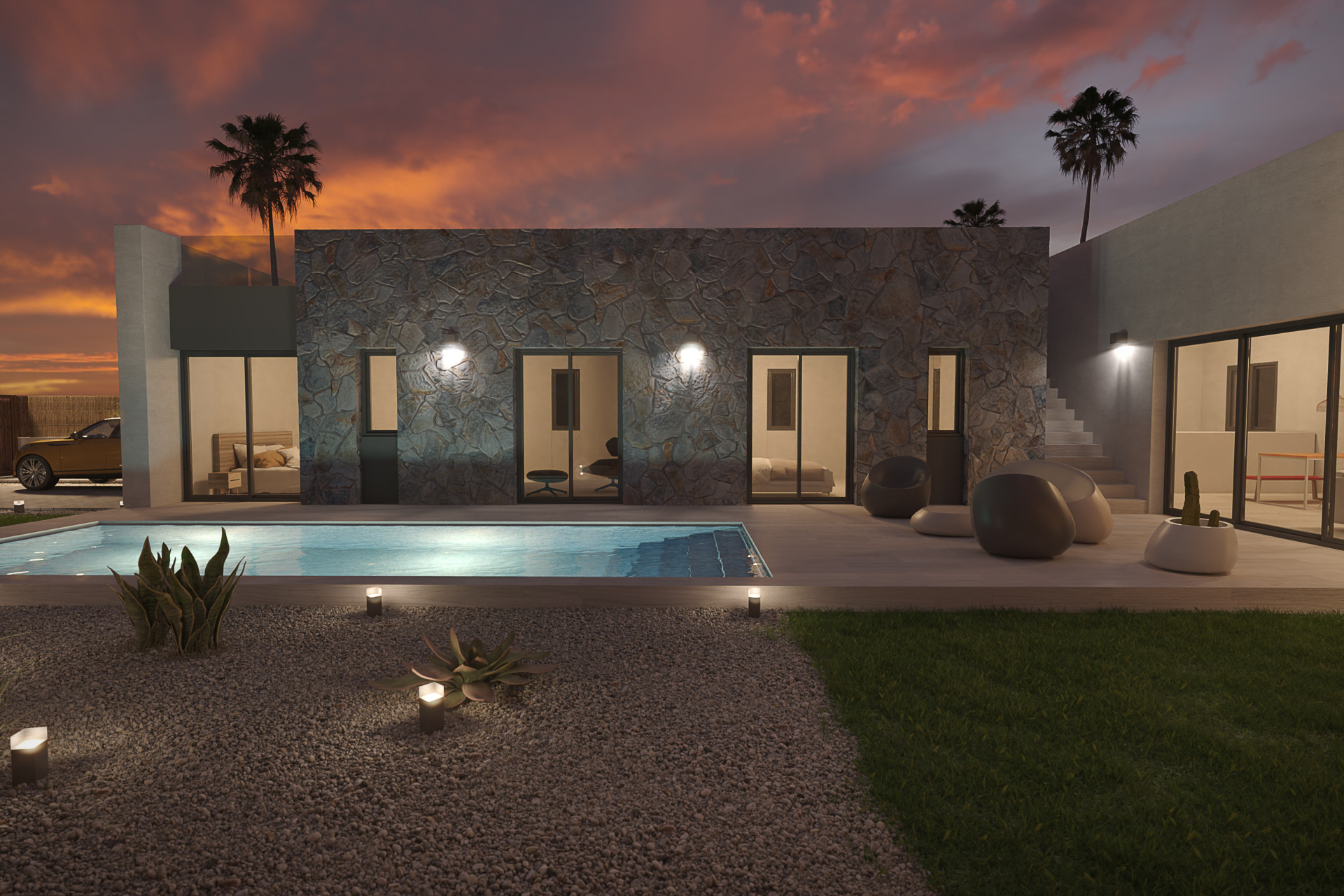 Новое здание - Villas -
Algorfa - 03176