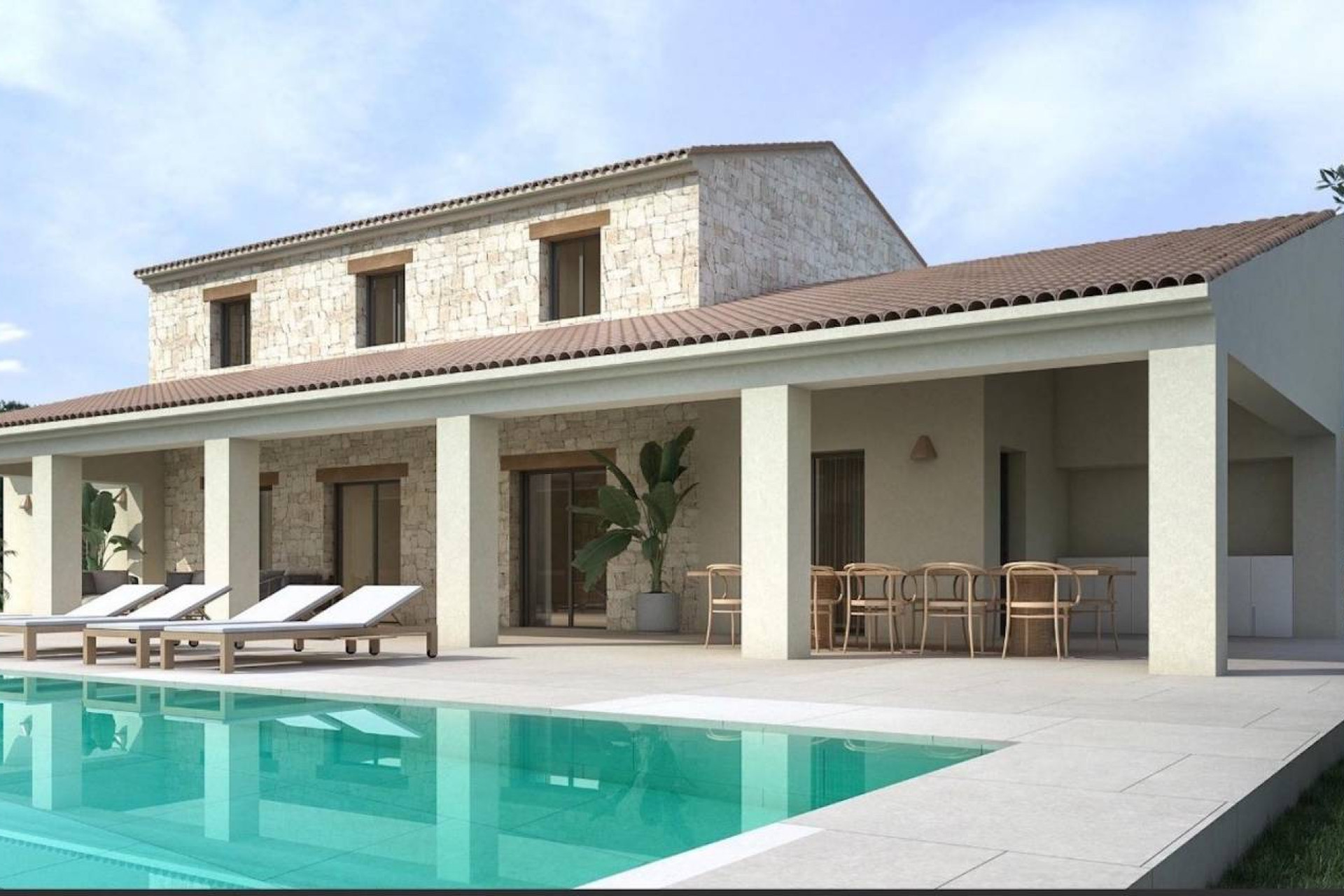 Новое здание - Villas -
Moraira - 03724