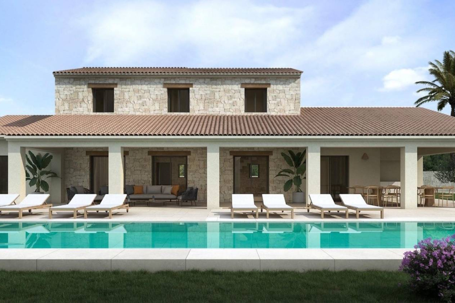 Новое здание - Villas -
Moraira - 03724