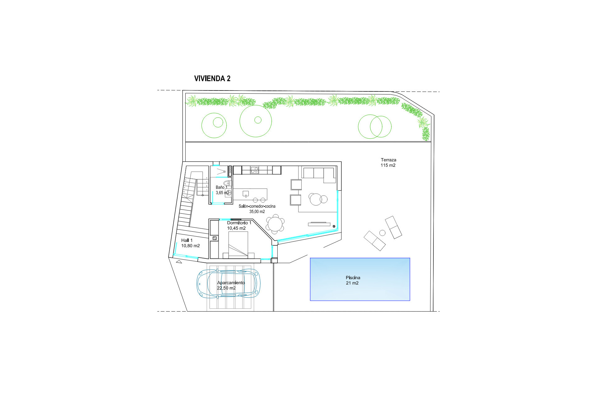 Новое здание - Villas -
Orihuela - Calle Leman, 19