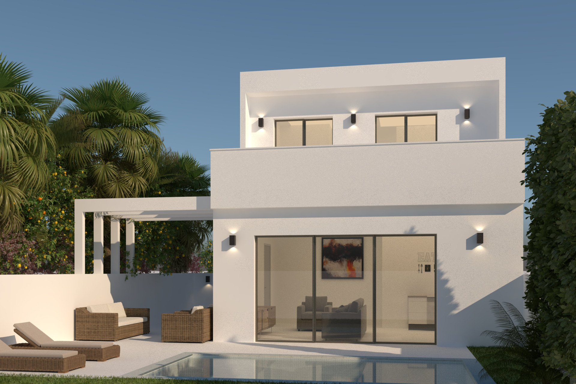 Новое здание - Villas -
Orihuela Costa - 03189, Pol. E-2 el Barranco 4B