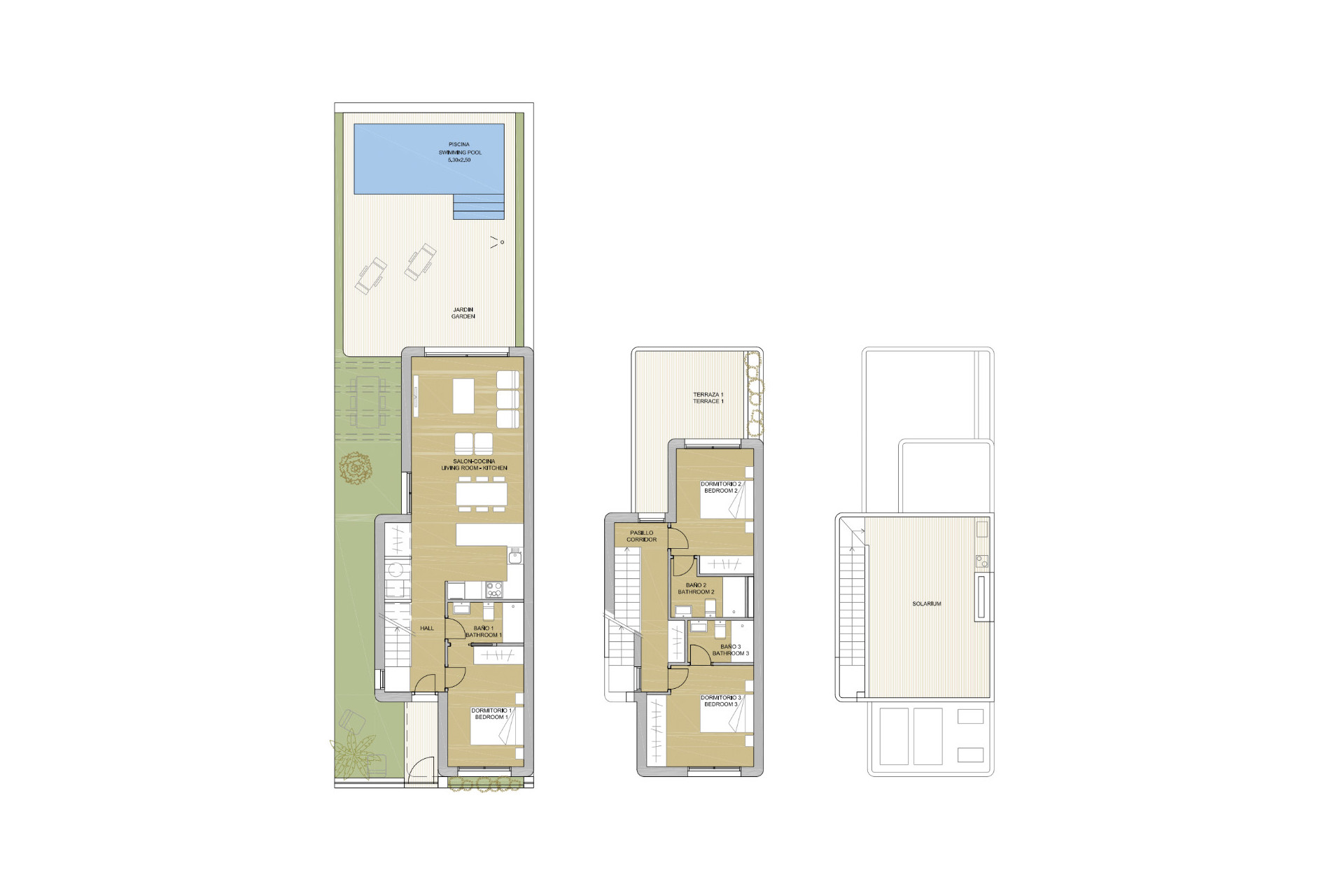 Новое здание - Villas -
Pilar de la Horadada - 03191