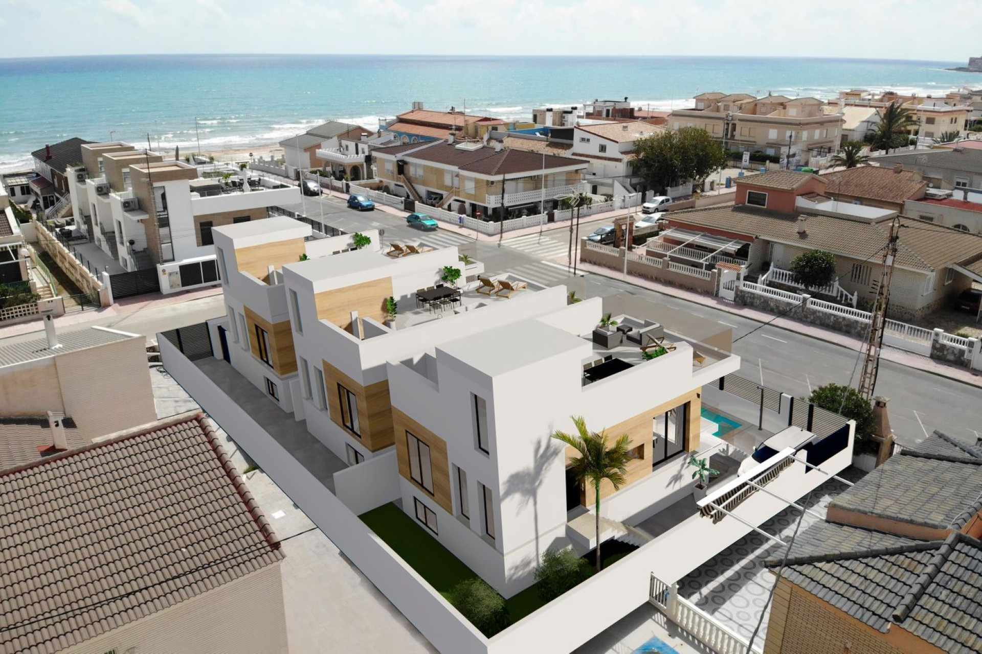 Новое здание - Villas -
Torrevieja - 03188, Avenida de Alemania, 43