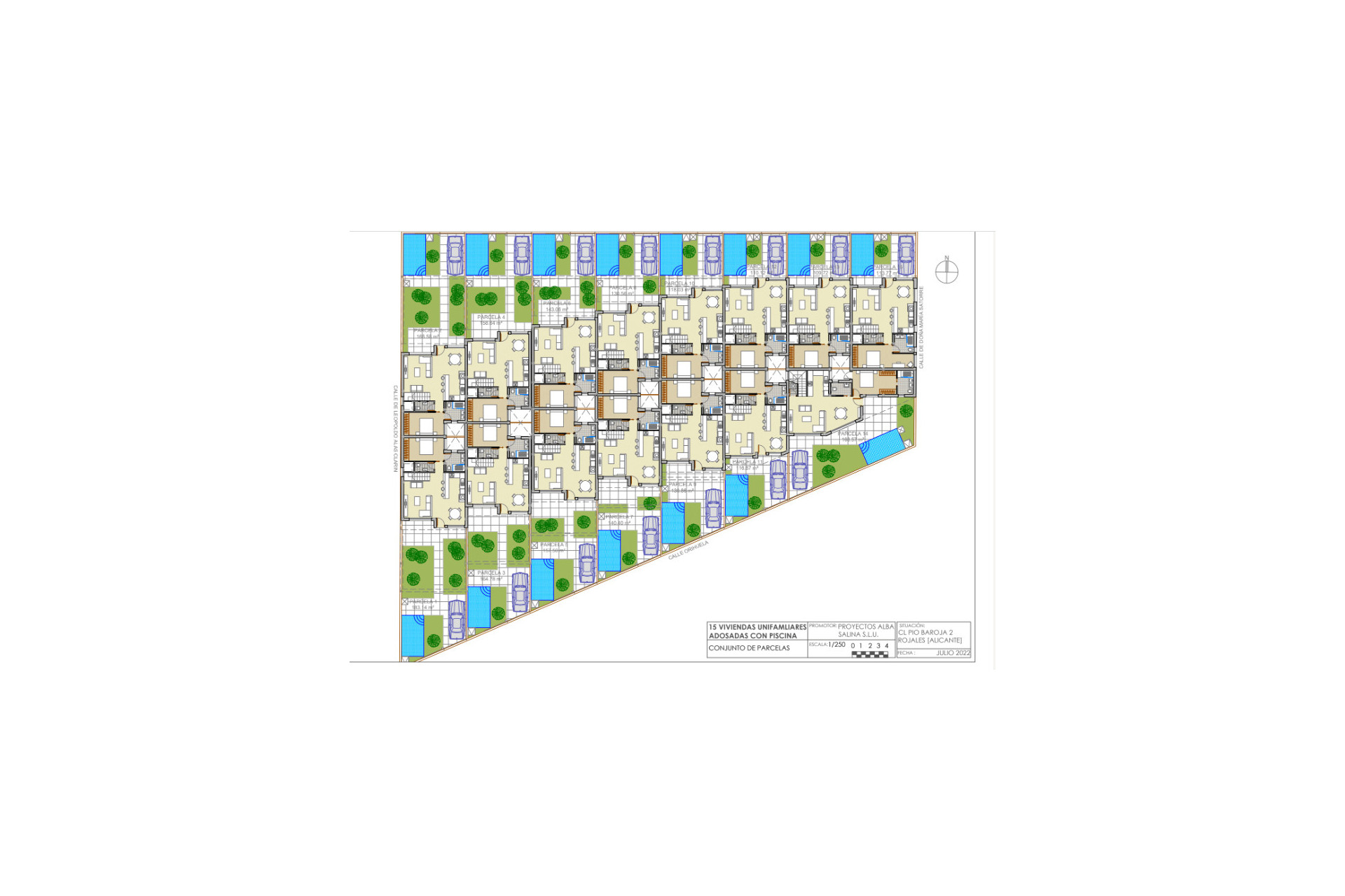 Obra nueva - Adosados -
Rojales - 03170