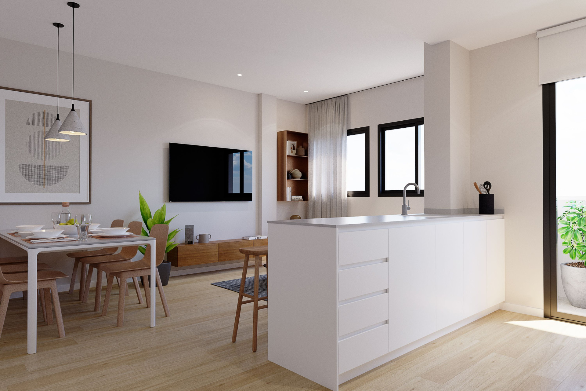 Obra nueva - Apartamentos -
Algorfa - 03169