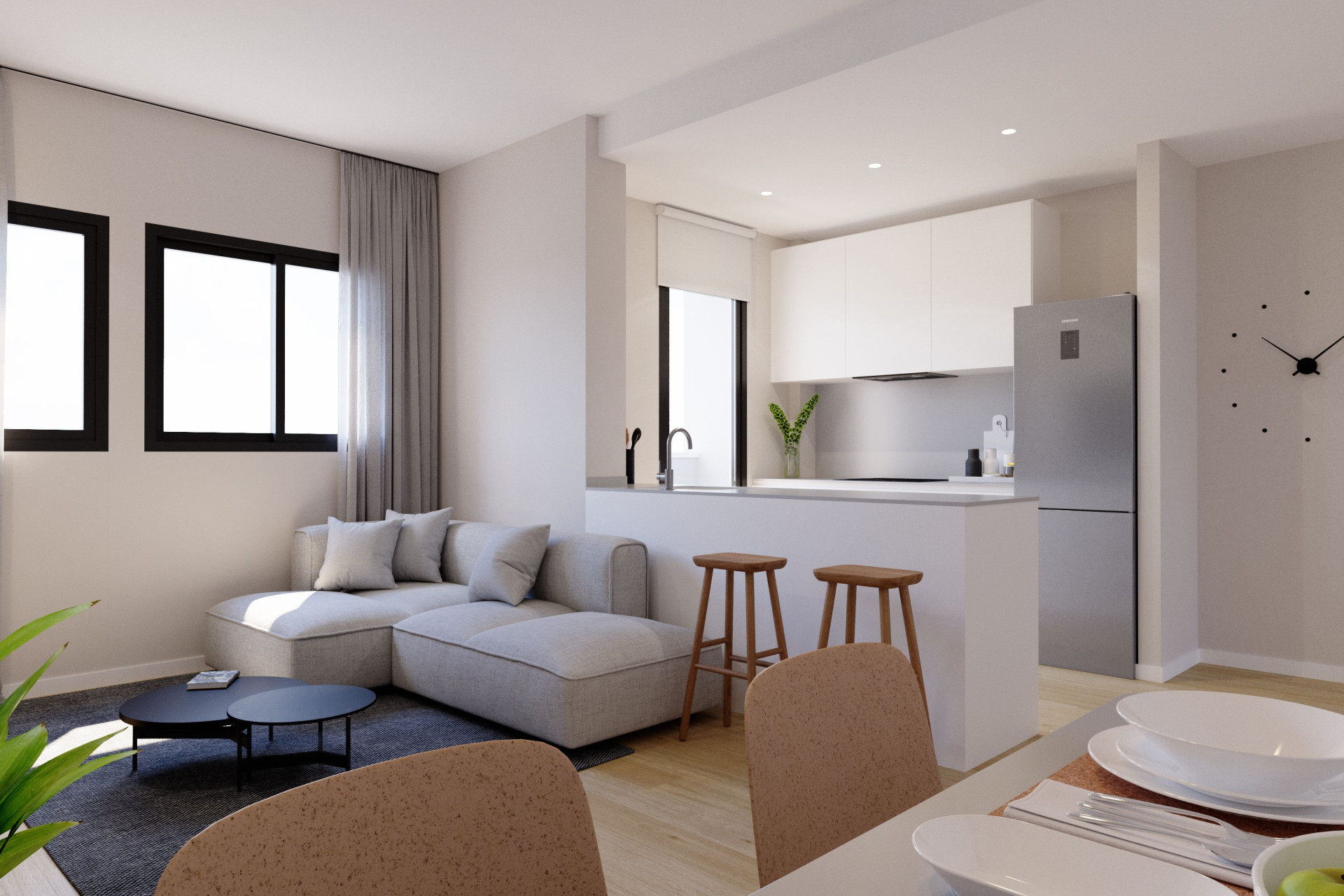 Obra nueva - Apartamentos -
Algorfa - 03169